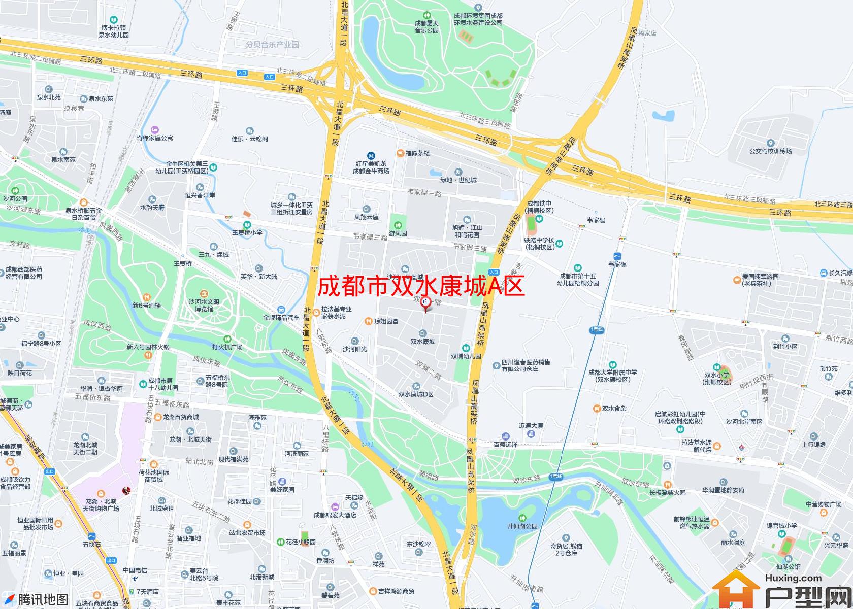 双水康城A区小区 - 户型网