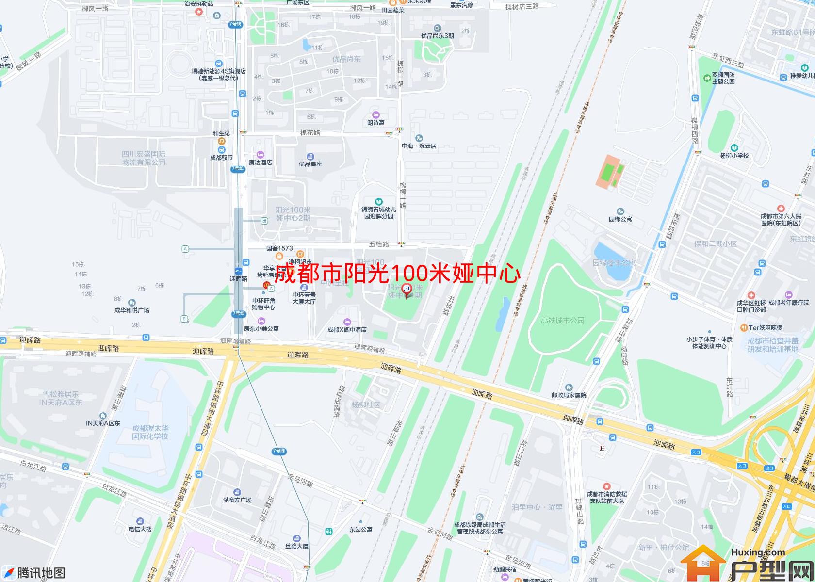 阳光100米娅中心小区 - 户型网
