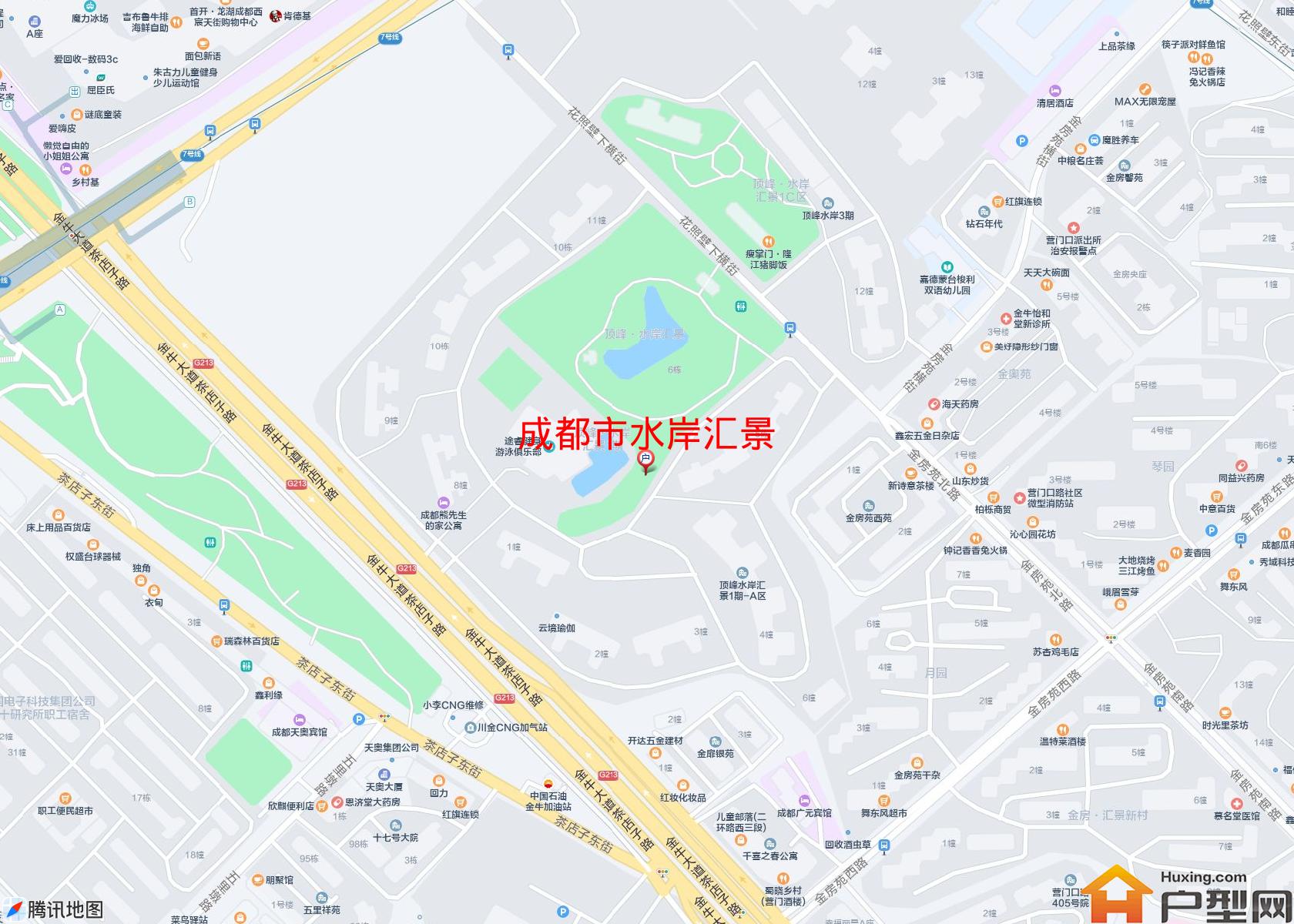 水岸汇景小区 - 户型网