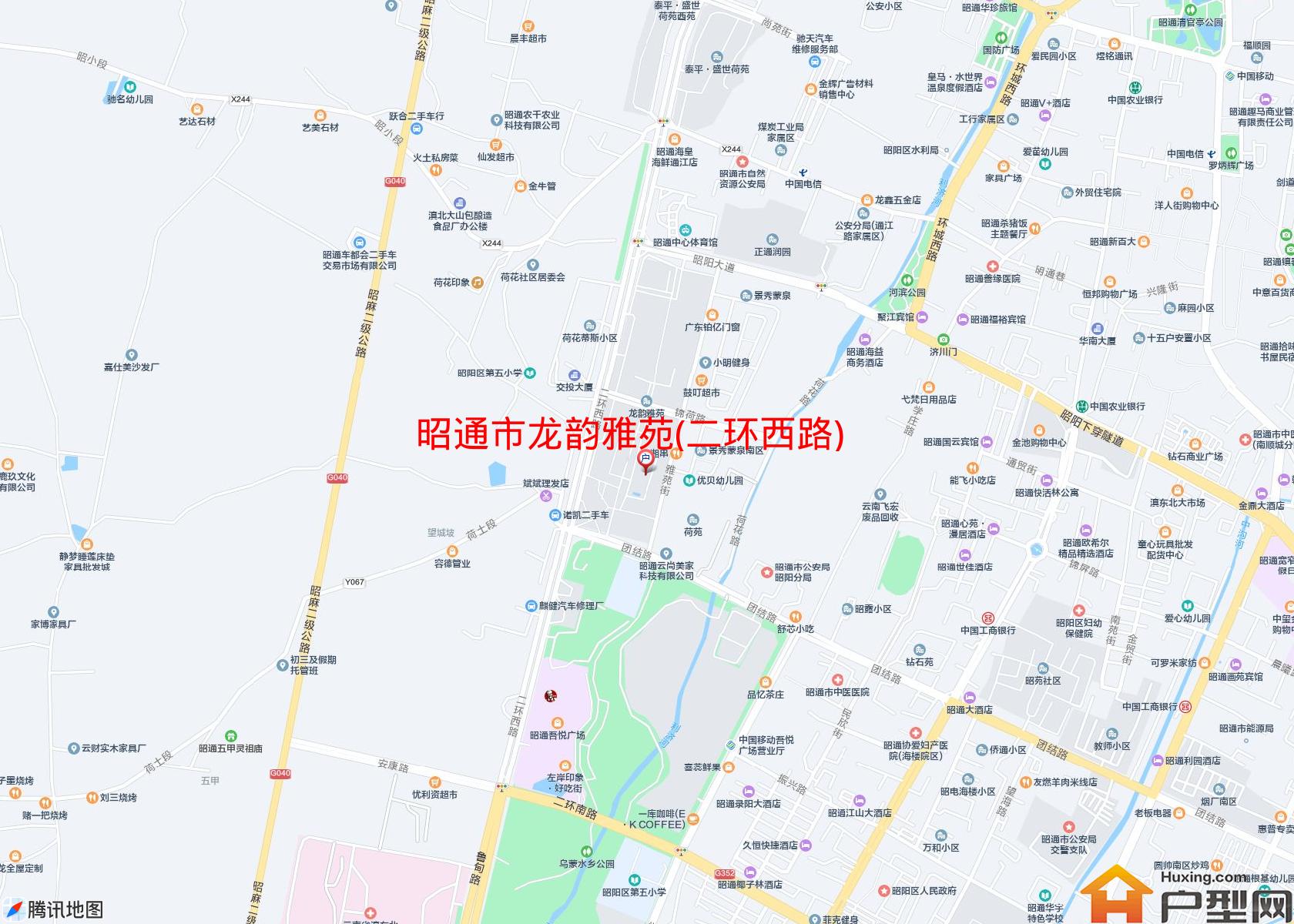 龙韵雅苑(二环西路)小区 - 户型网