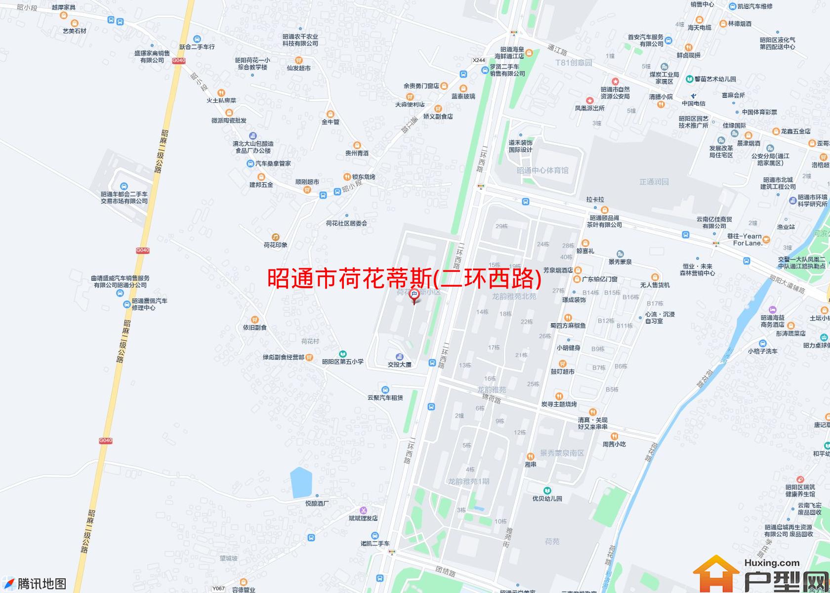 荷花蒂斯(二环西路)小区 - 户型网