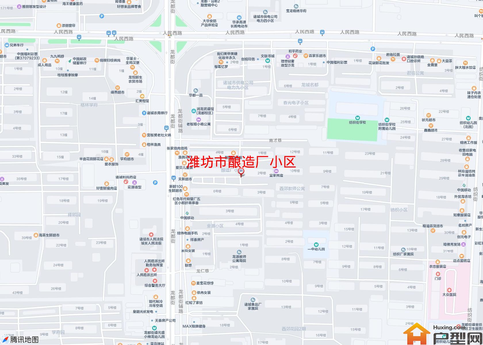 酿造厂小区小区 - 户型网