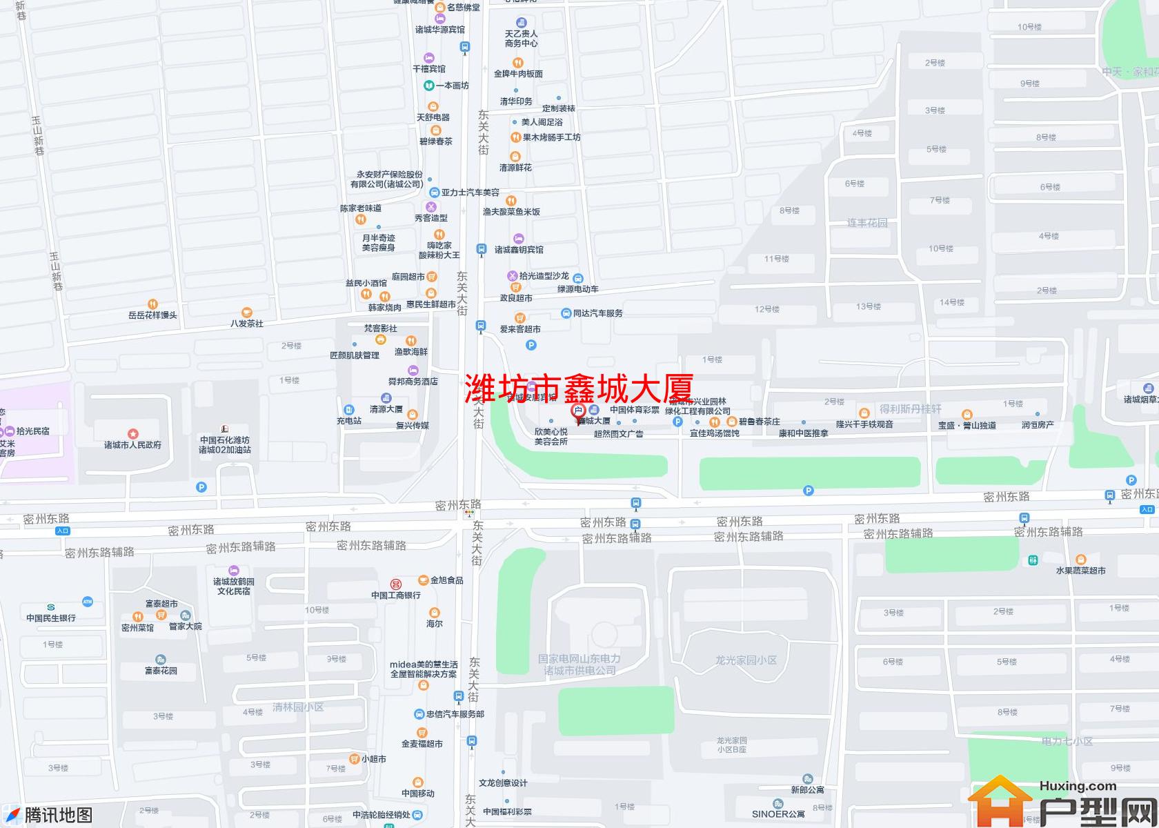 鑫城大厦小区 - 户型网
