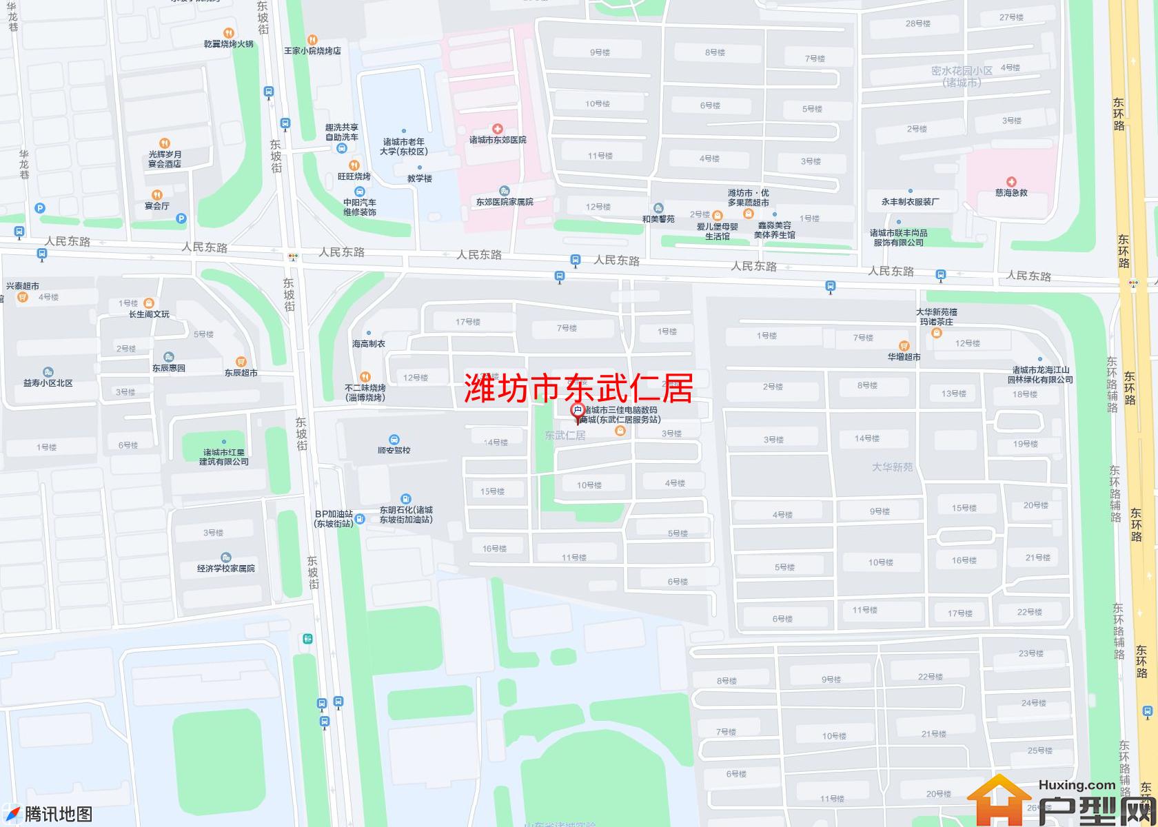 东武仁居小区 - 户型网