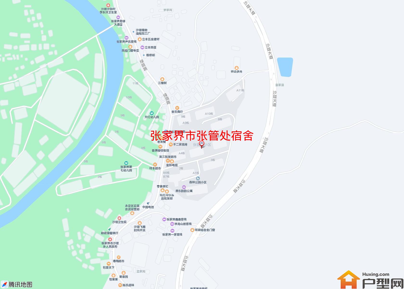张管处宿舍小区 - 户型网