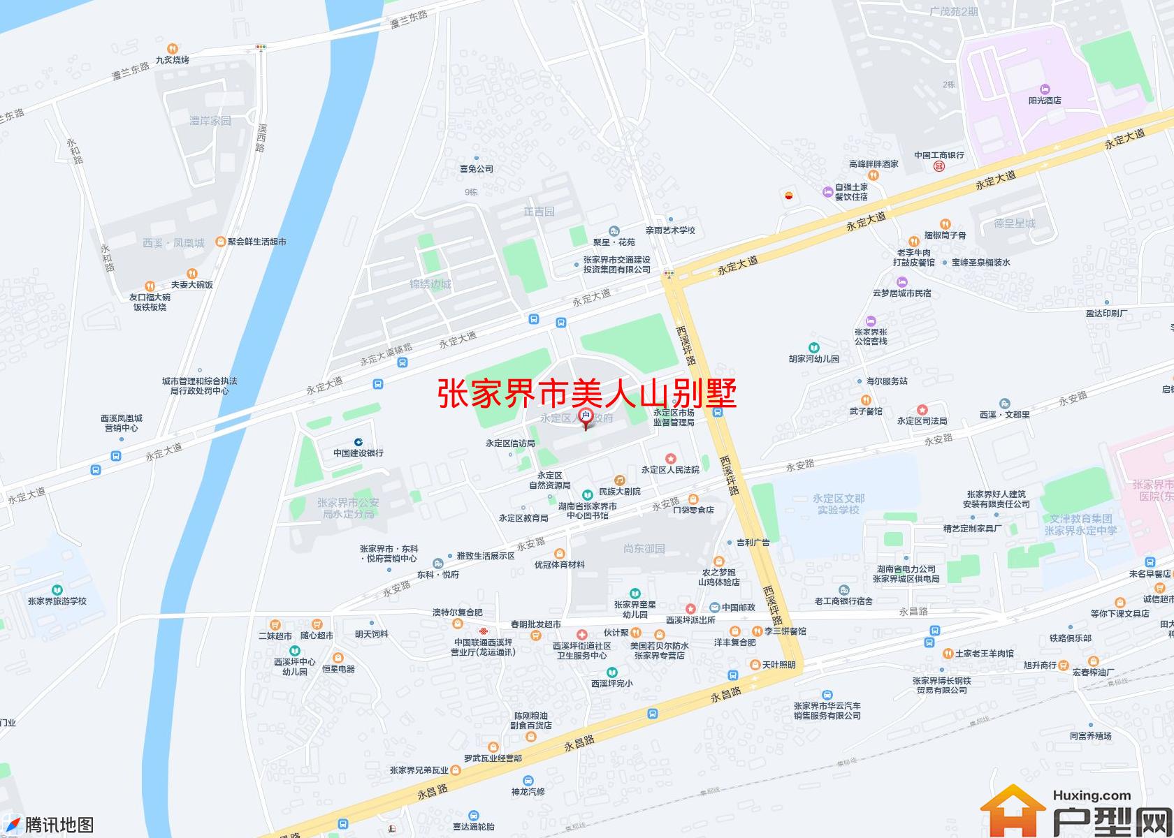 美人山别墅小区 - 户型网