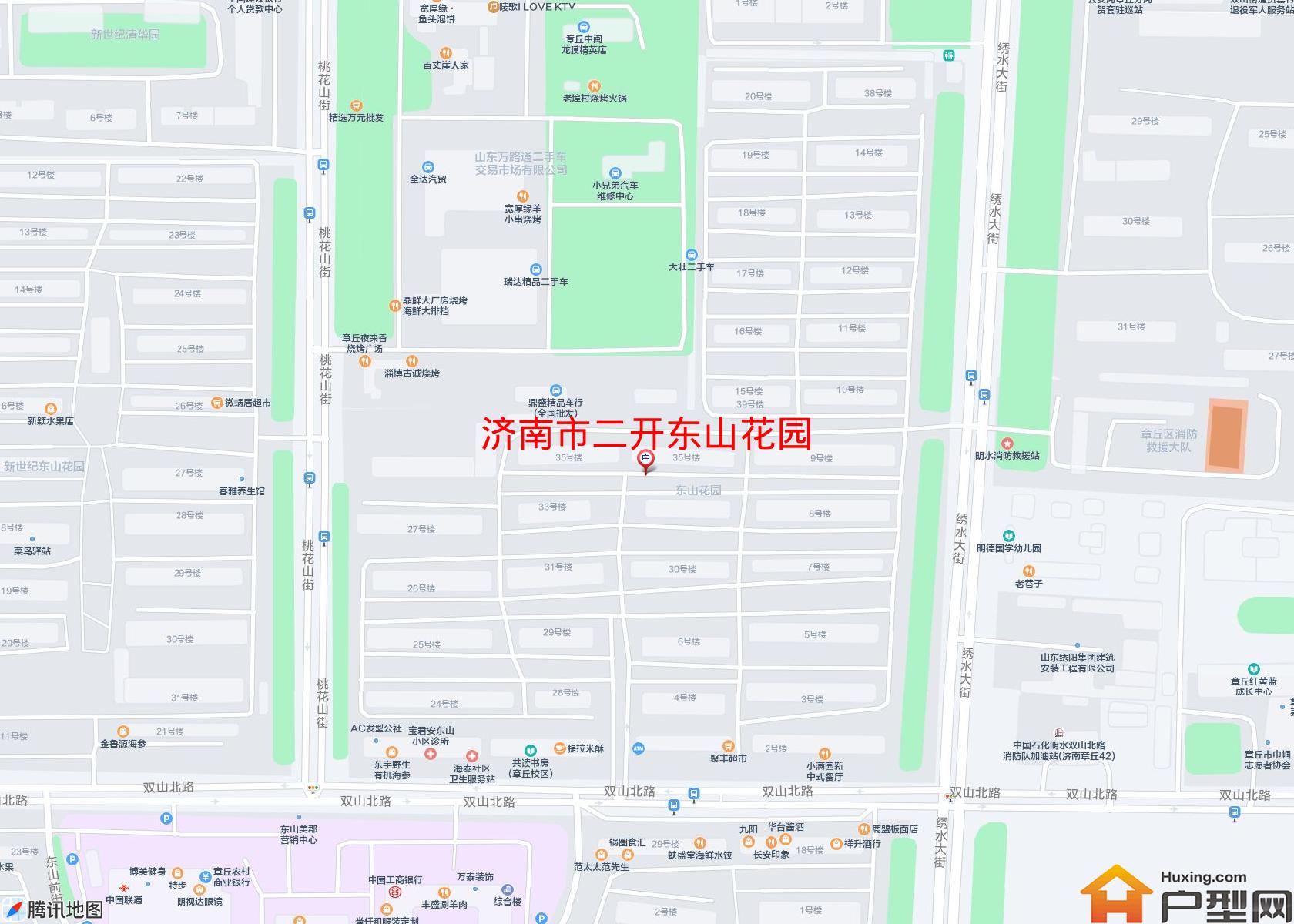 二开东山花园小区 - 户型网