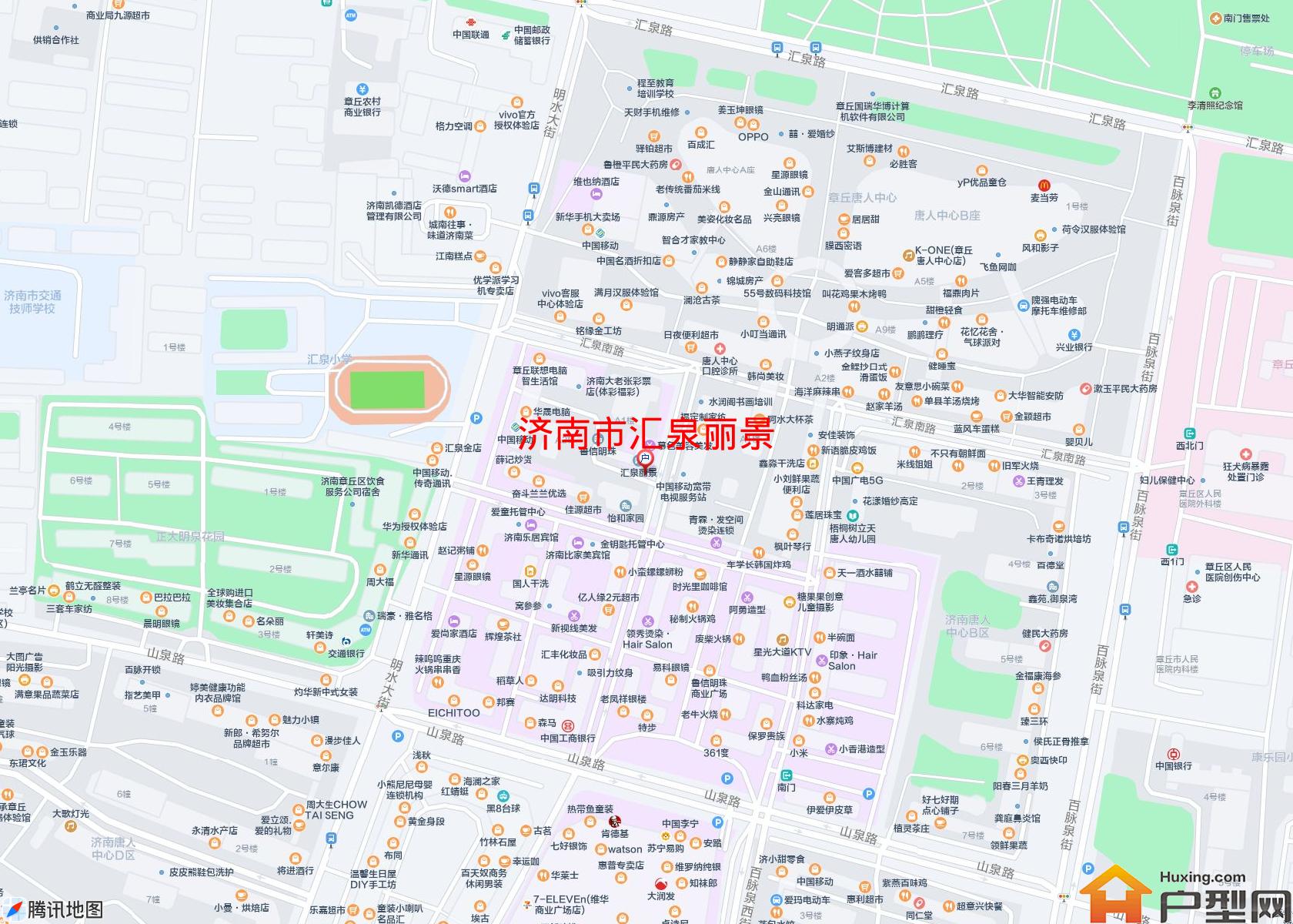汇泉丽景小区 - 户型网