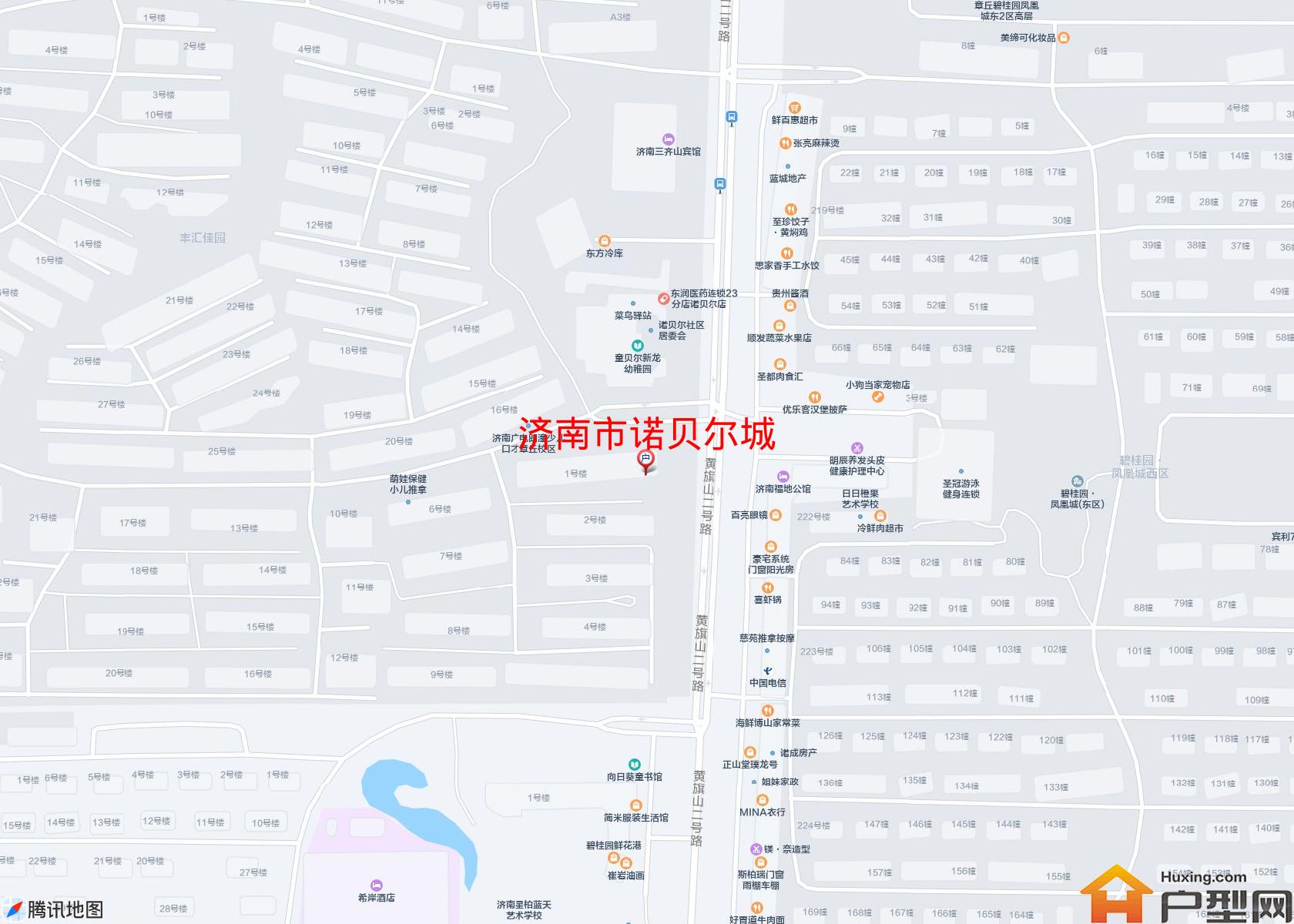 诺贝尔城小区 - 户型网