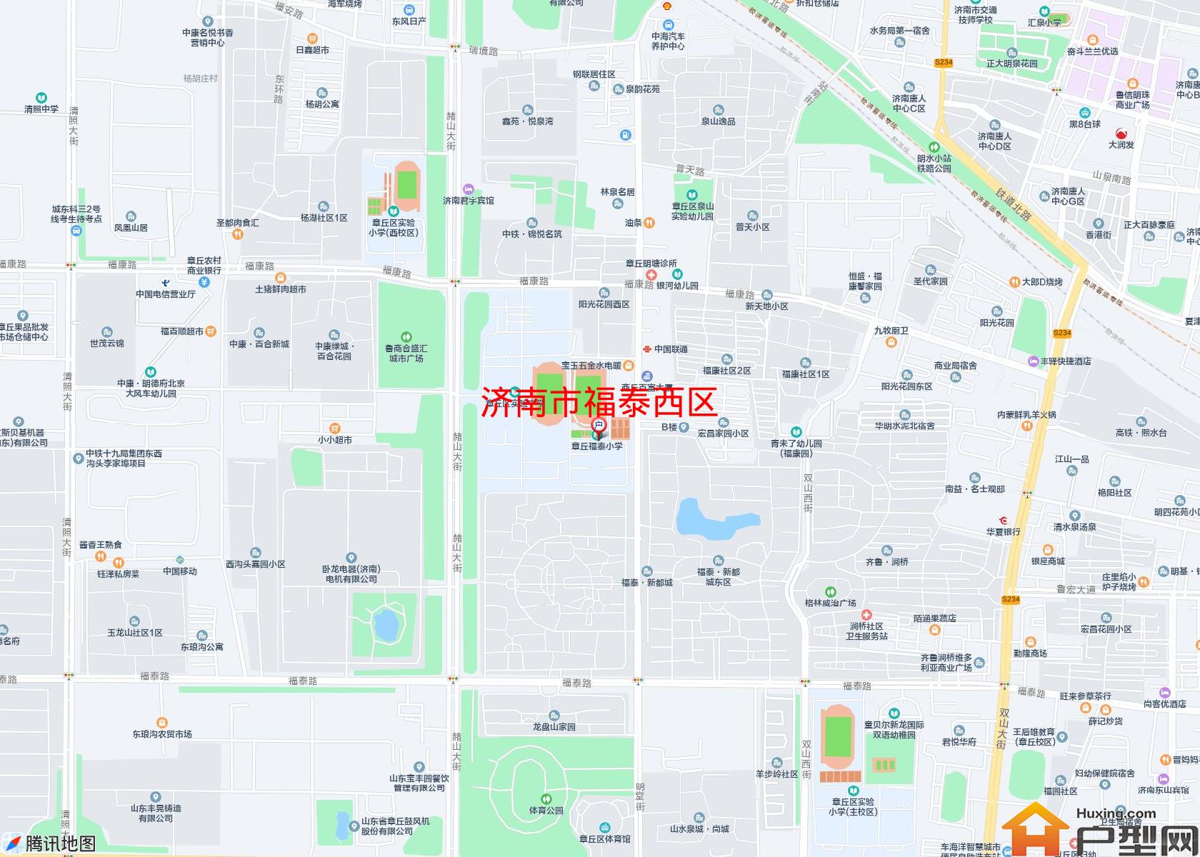 福泰西区小区 - 户型网