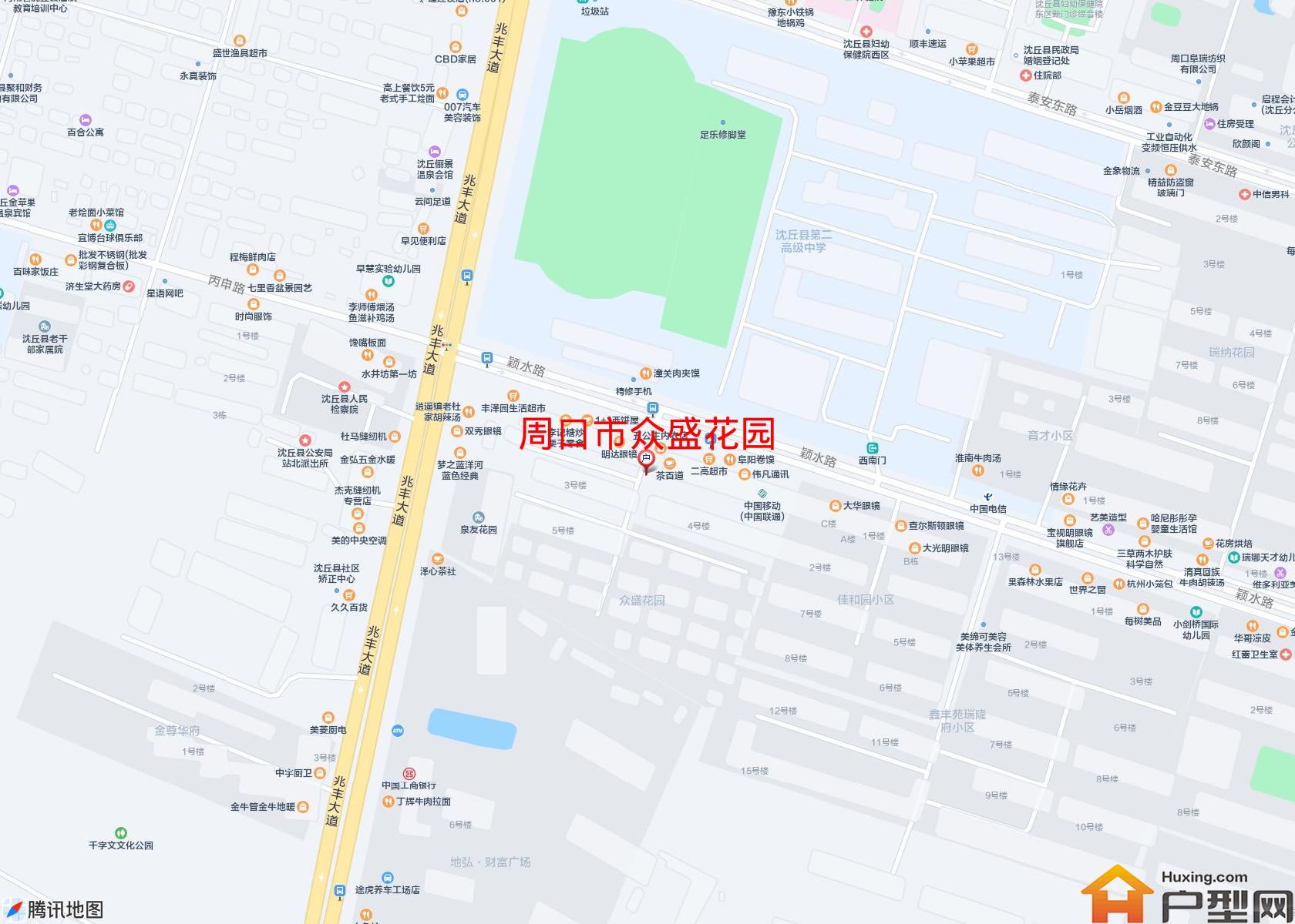 众盛花园小区 - 户型网
