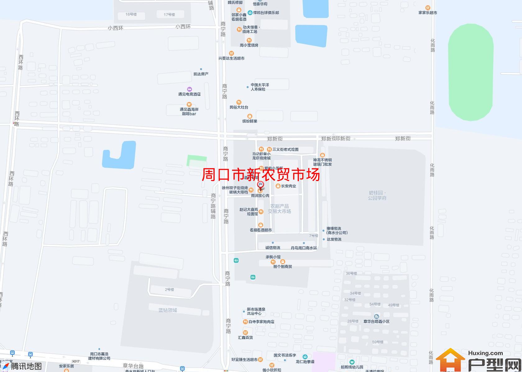 新农贸市场小区 - 户型网