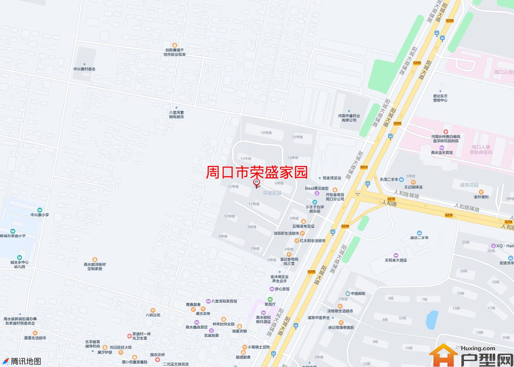 荣盛家园小区 - 户型网