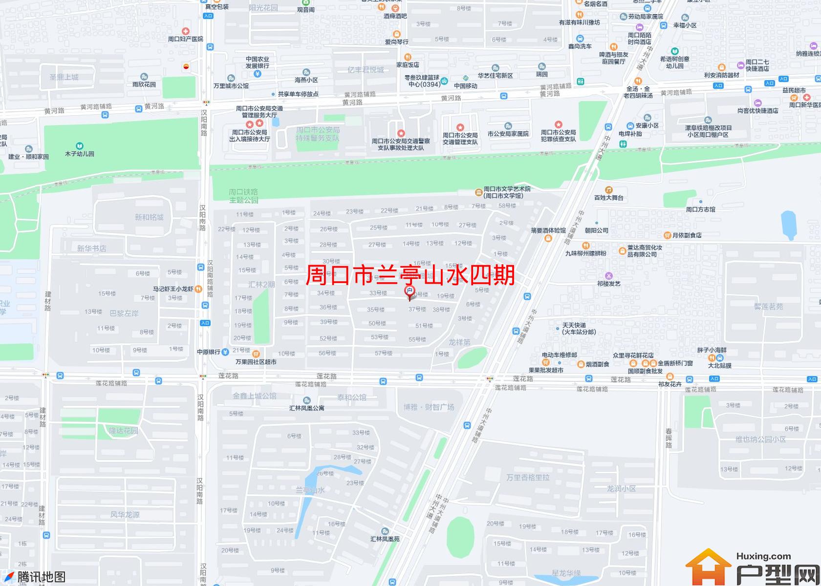 兰亭山水四期小区 - 户型网
