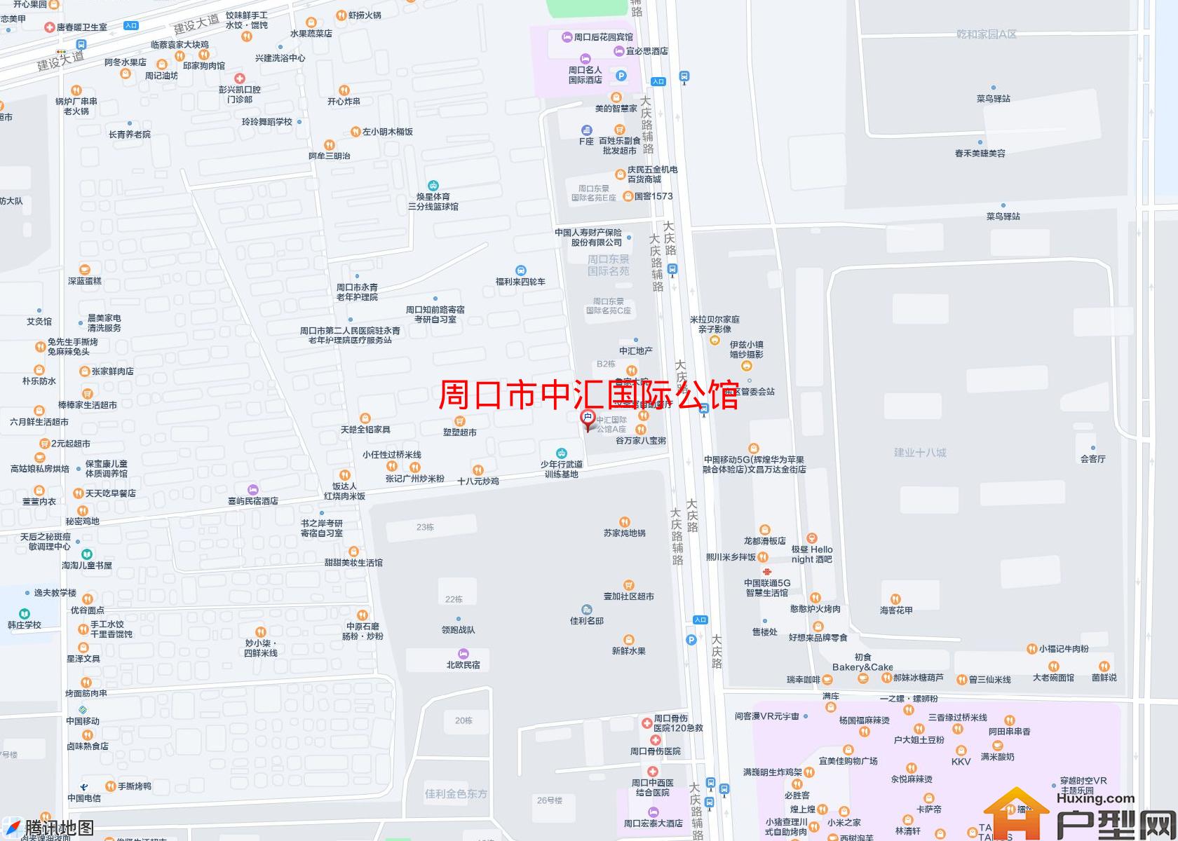 中汇国际公馆小区 - 户型网