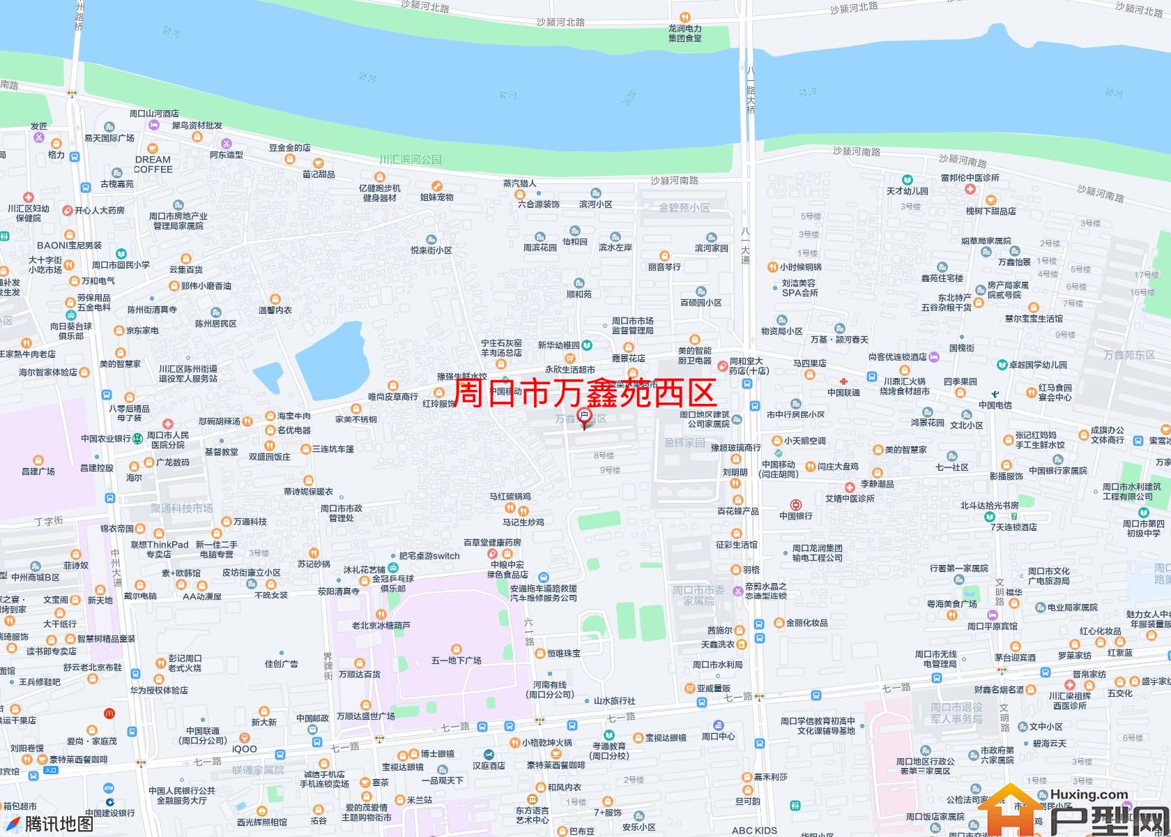 万鑫苑西区小区 - 户型网