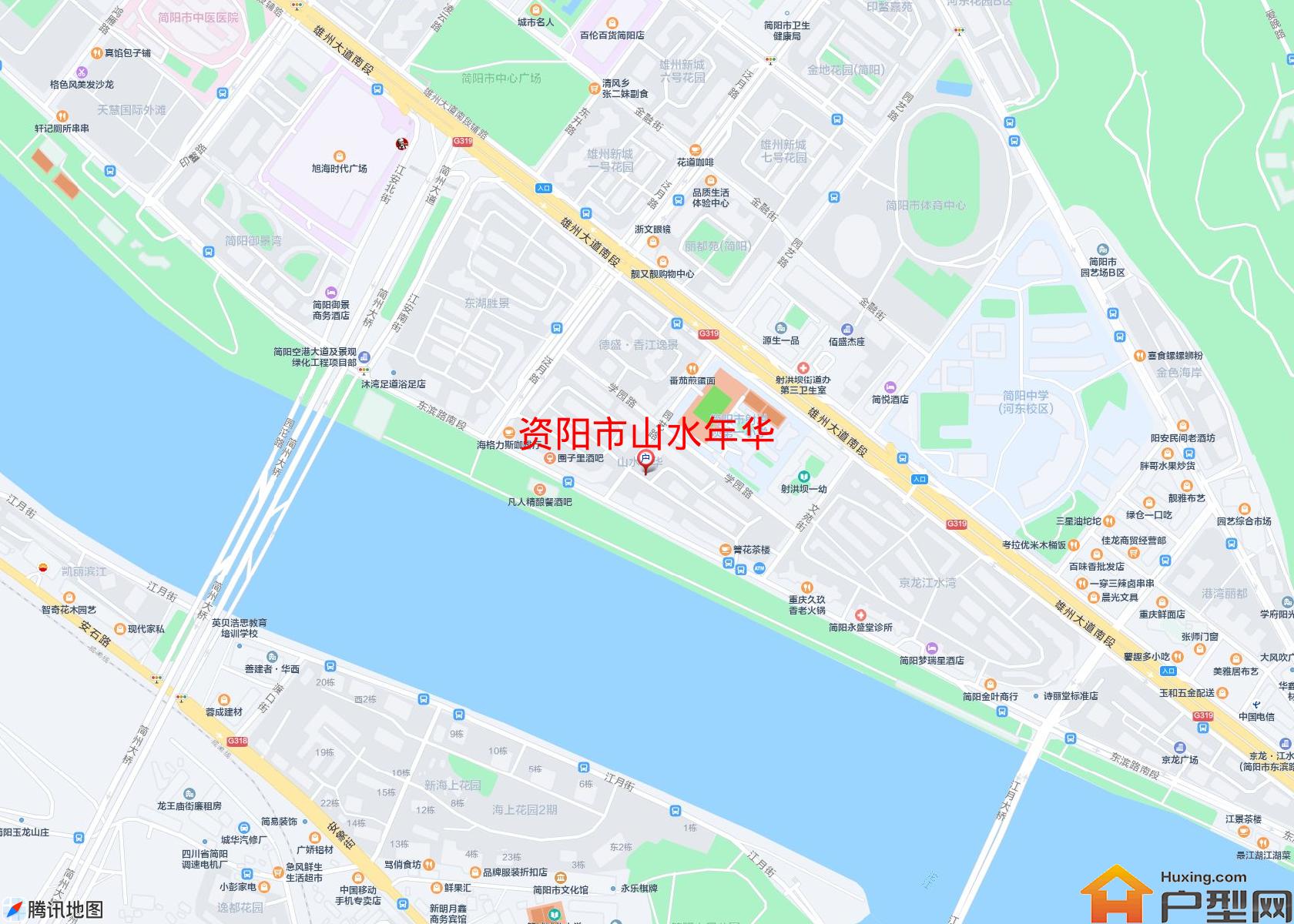 山水年华小区 - 户型网