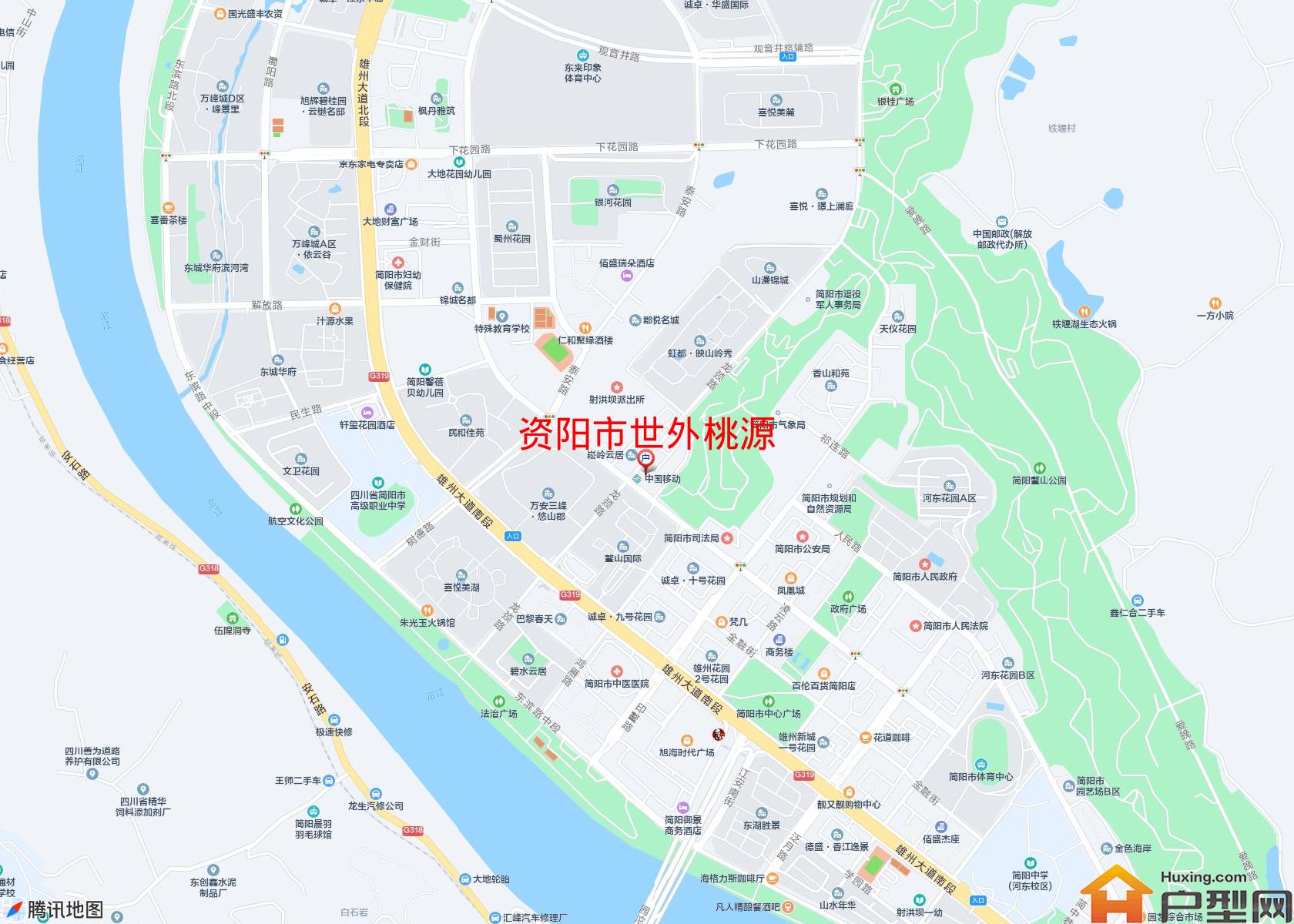 世外桃源小区 - 户型网