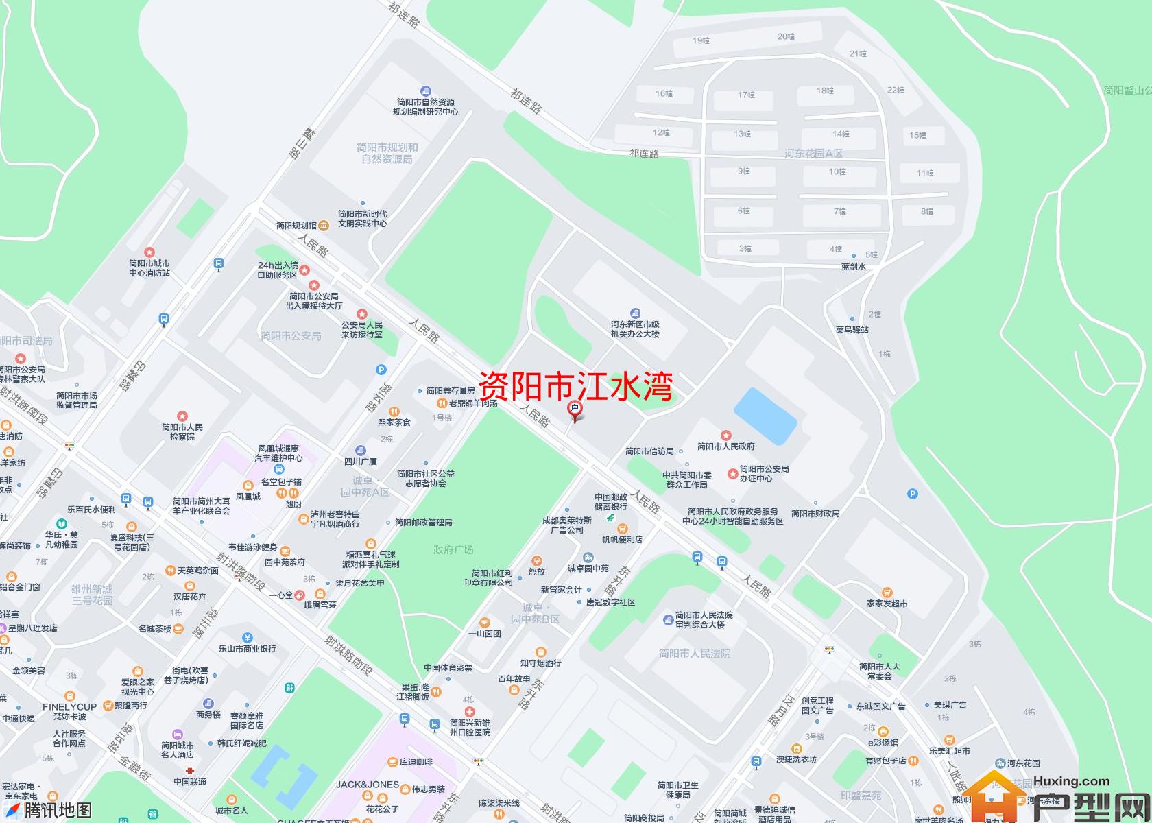 江水湾小区 - 户型网