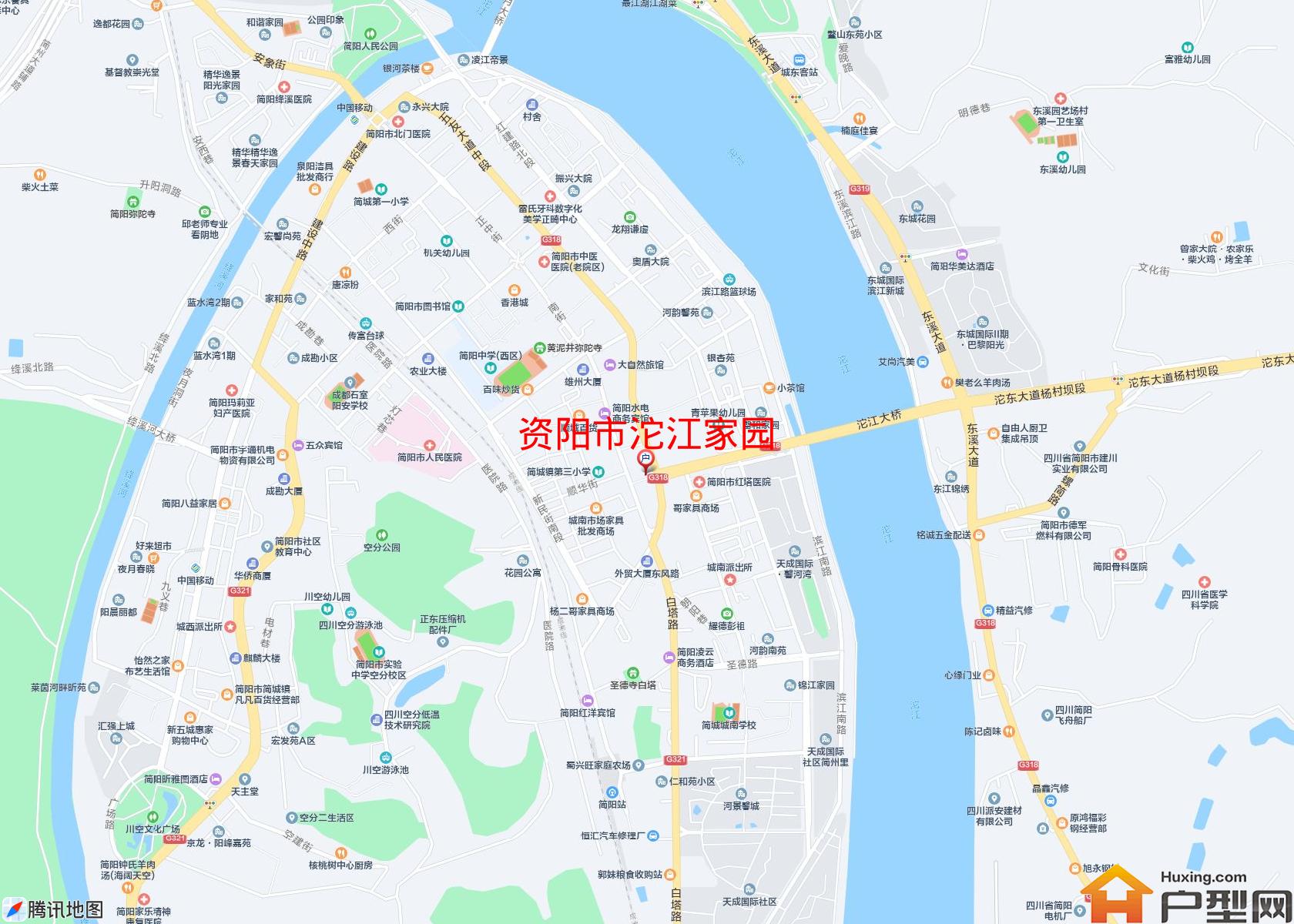 沱江家园小区 - 户型网