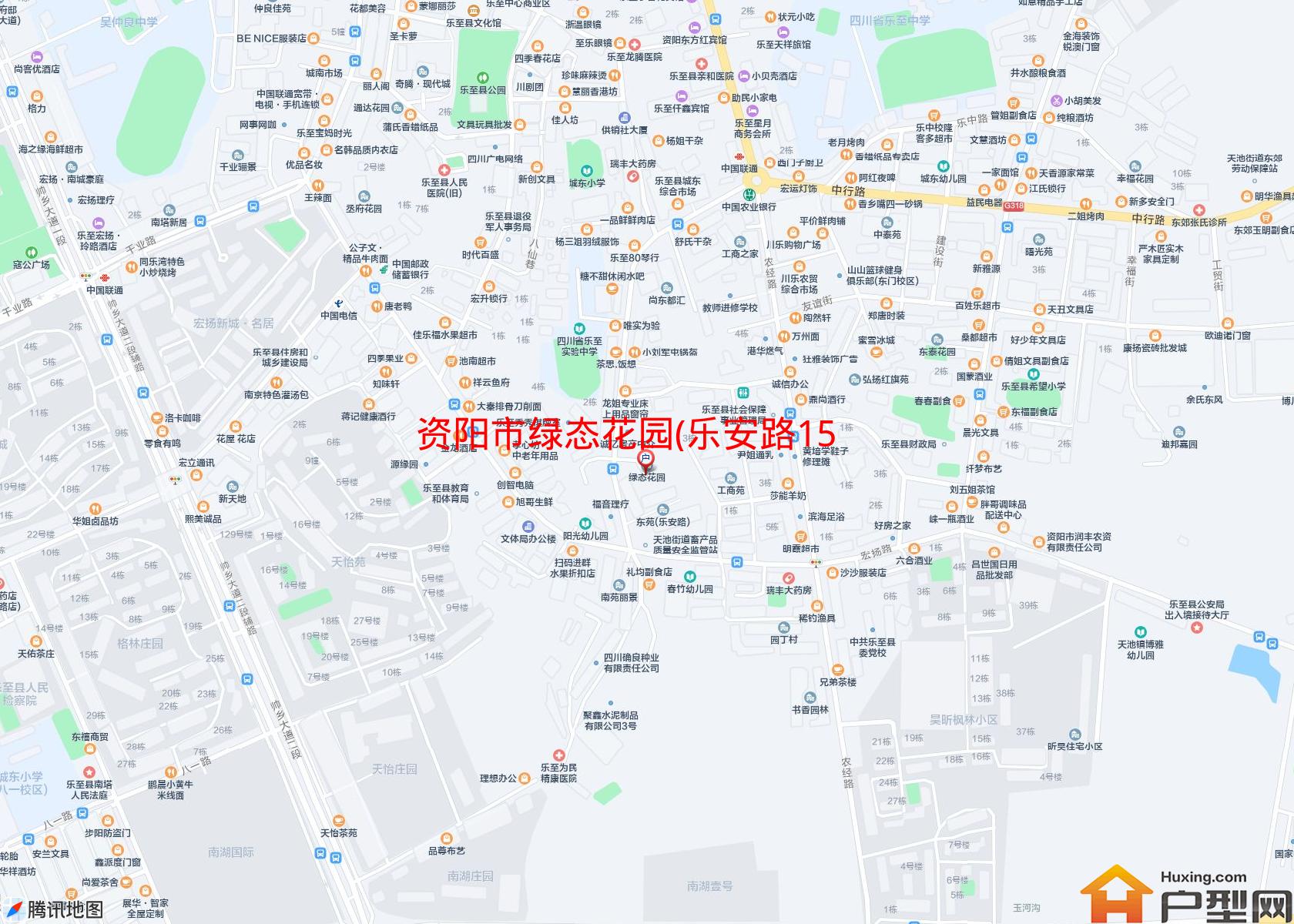 绿态花园(乐安路153号)小区 - 户型网
