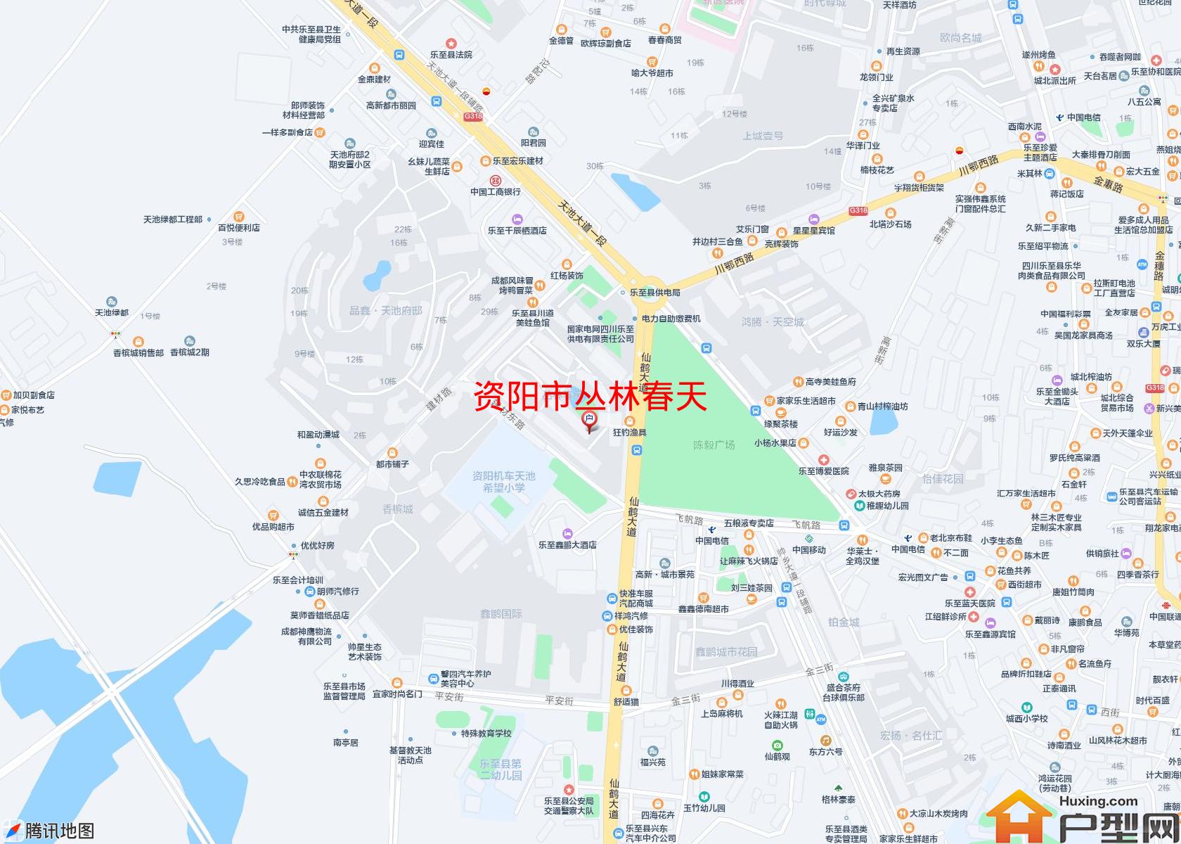 丛林春天小区 - 户型网