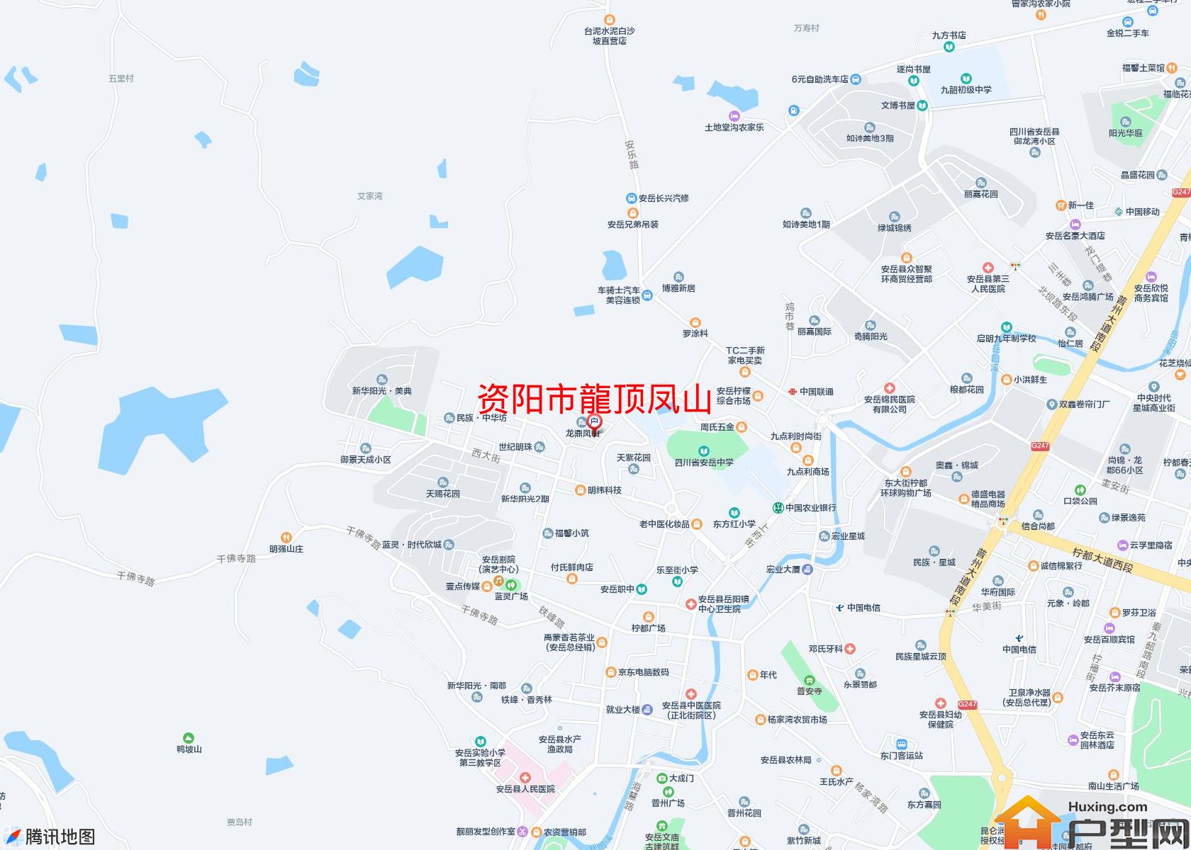 龍顶凤山小区 - 户型网