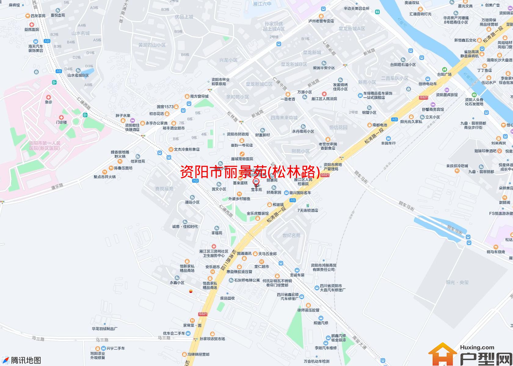 丽景苑(松林路)小区 - 户型网