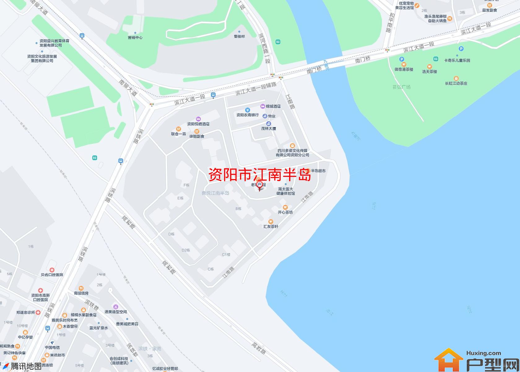 江南半岛小区 - 户型网