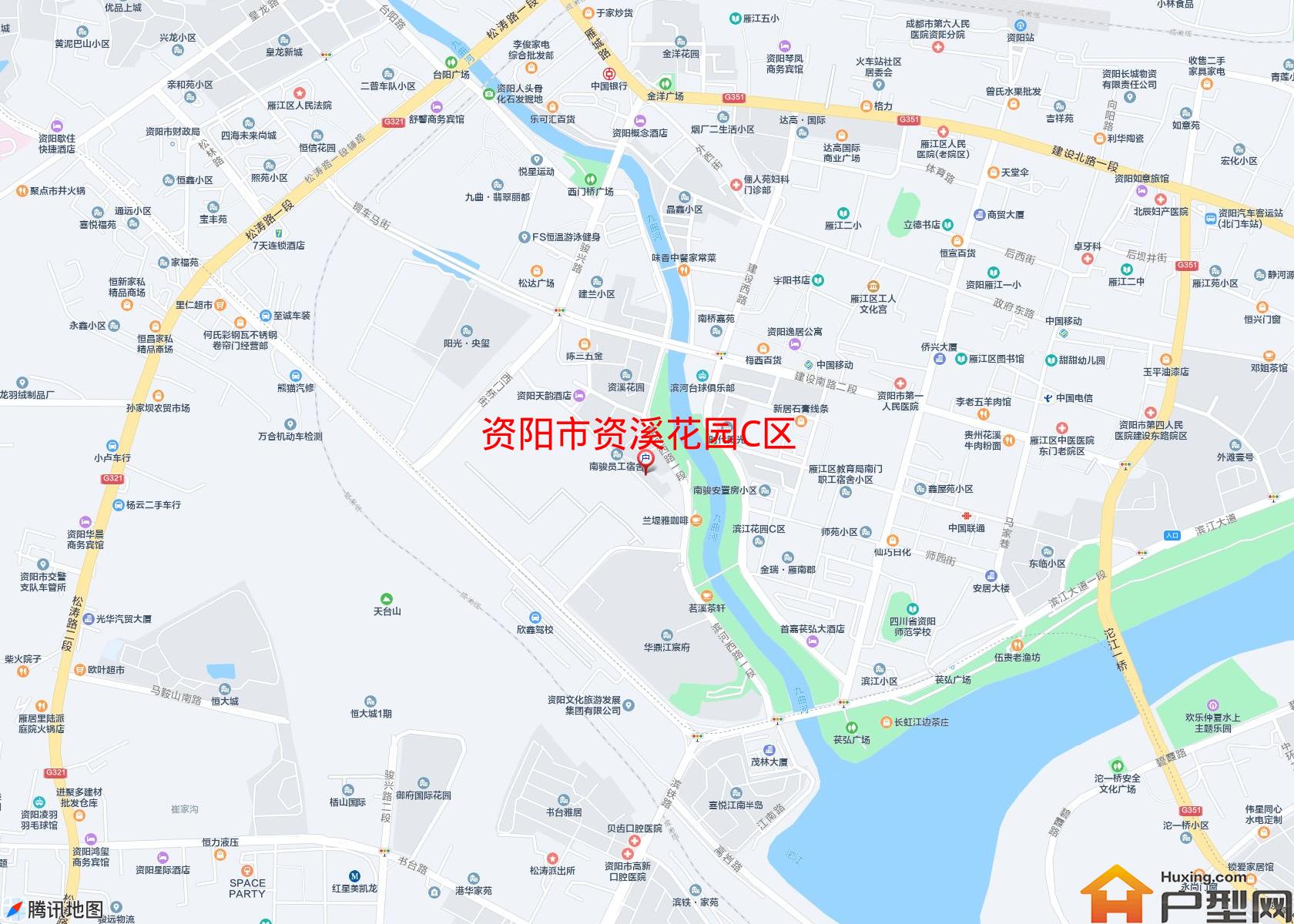 资溪花园C区小区 - 户型网