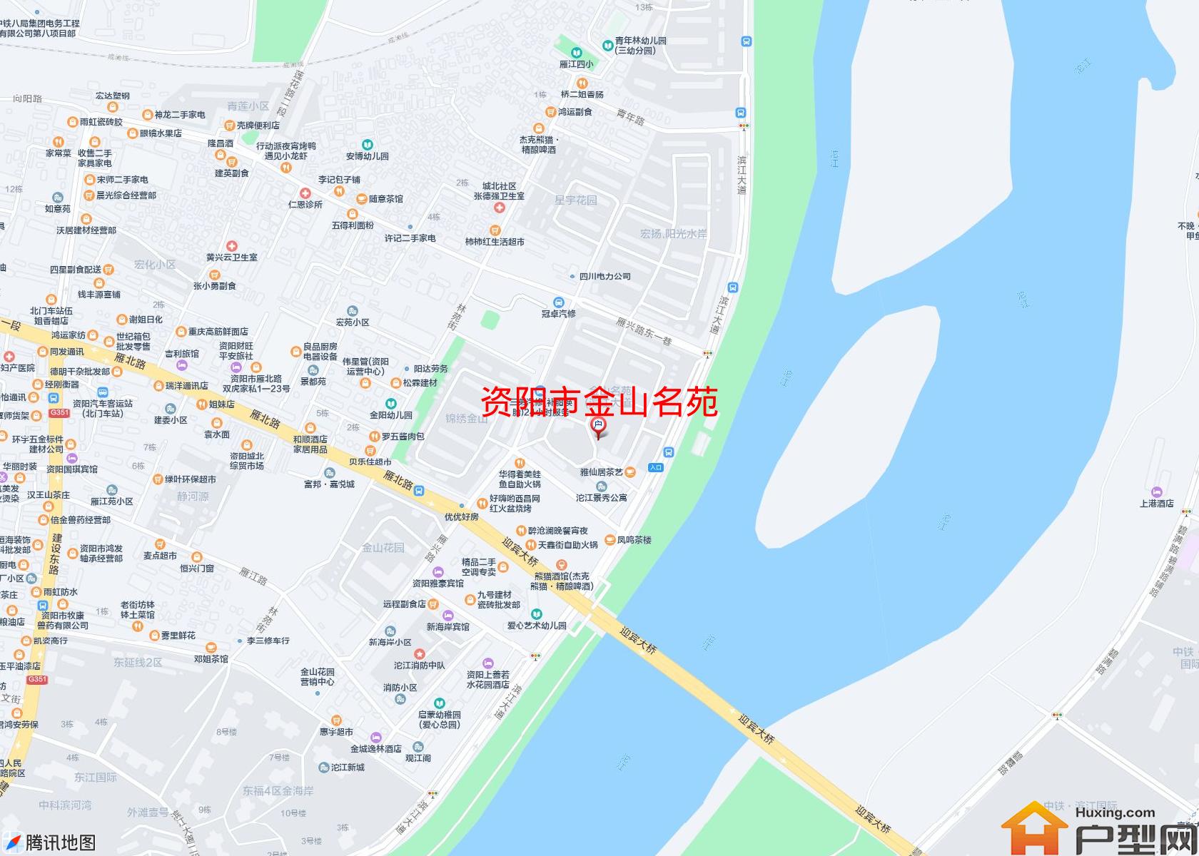金山名苑小区 - 户型网
