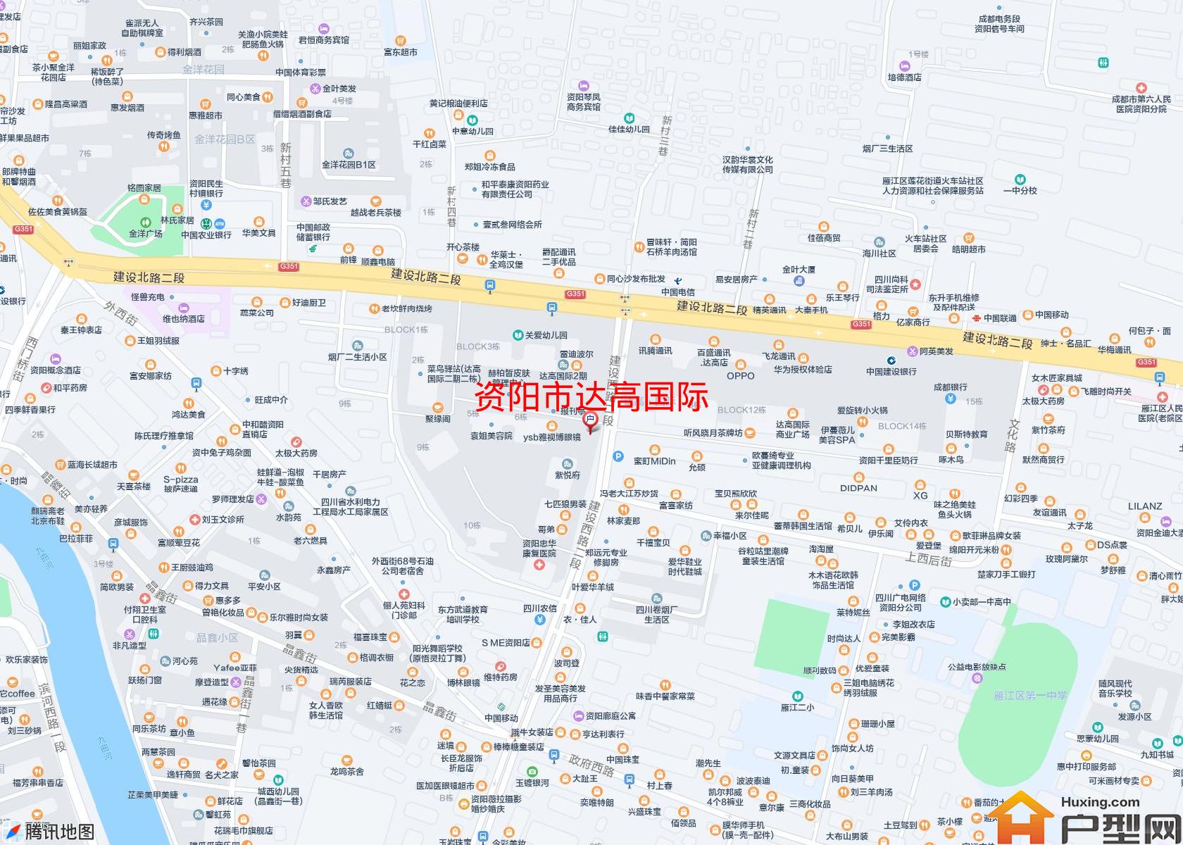 达高国际小区 - 户型网