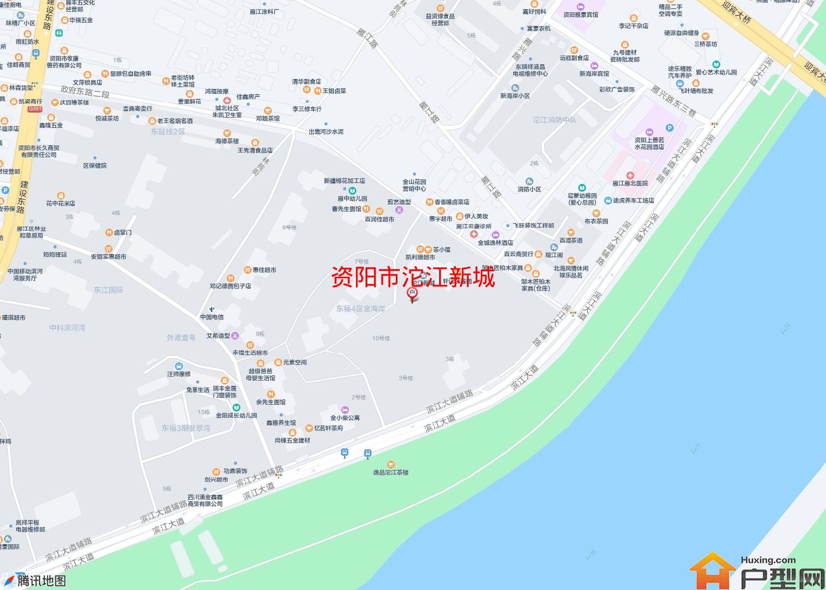沱江新城小区 - 户型网