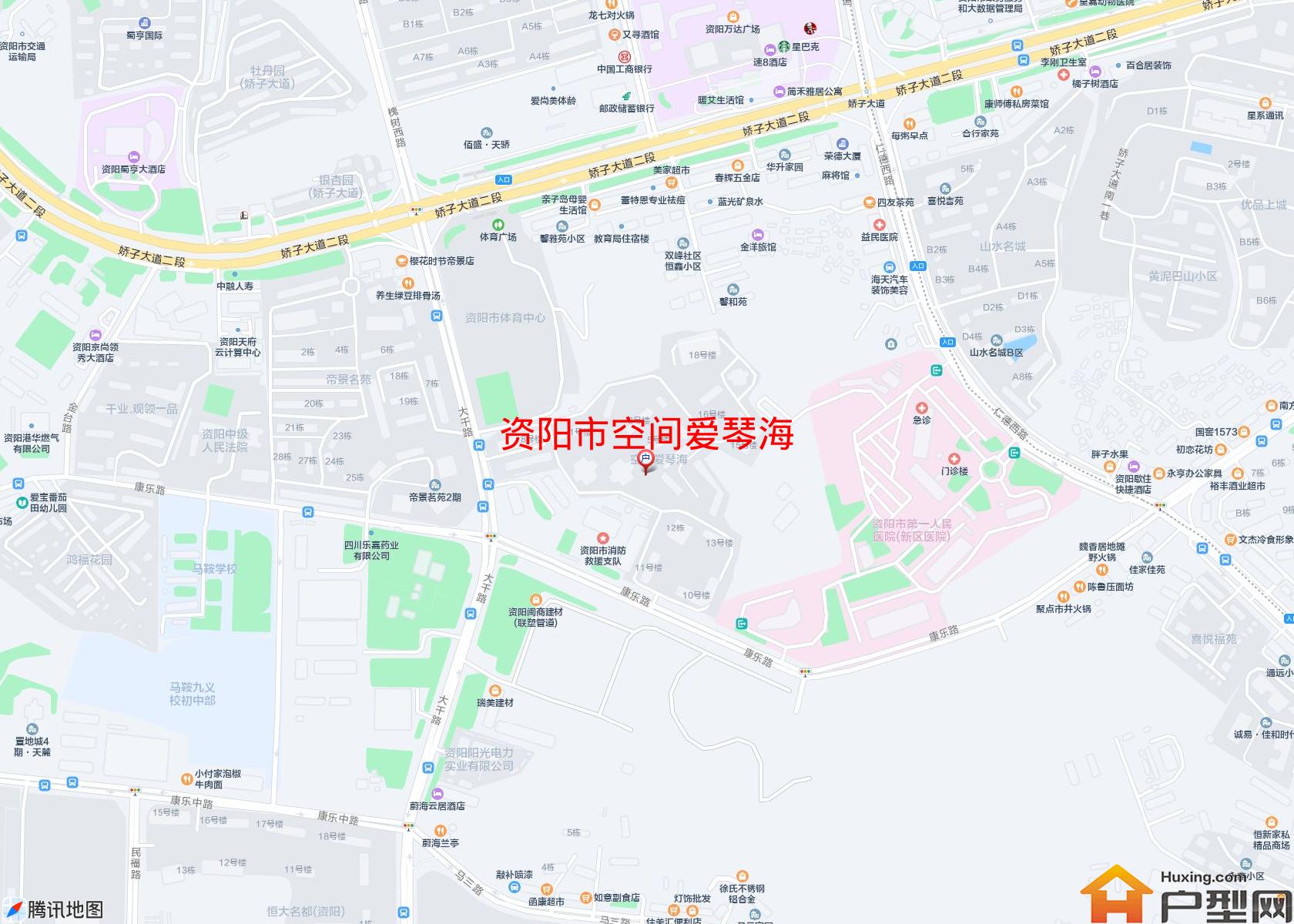 空间爱琴海小区 - 户型网