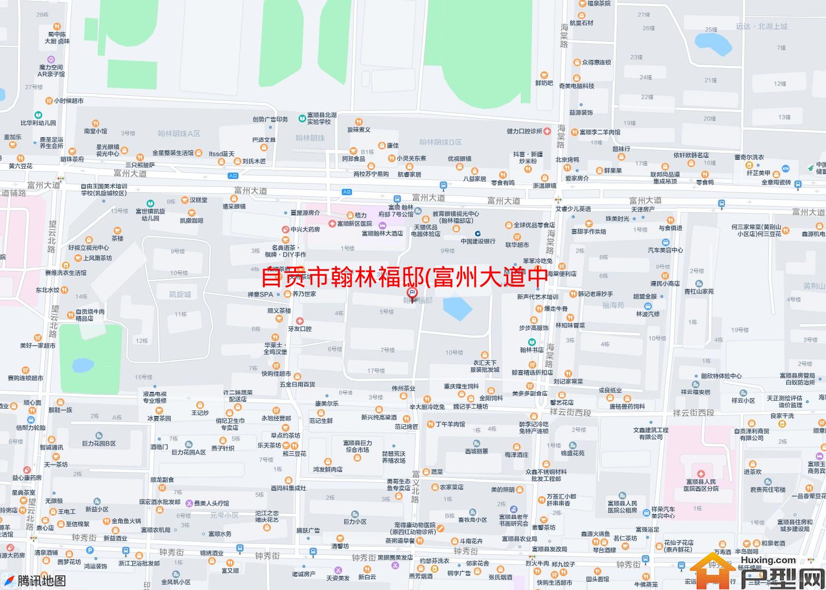 翰林福邸(富州大道中段181号)小区 - 户型网