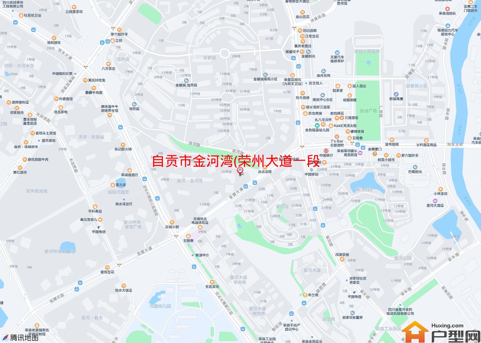 金河湾(荣州大道一段)小区 - 户型网