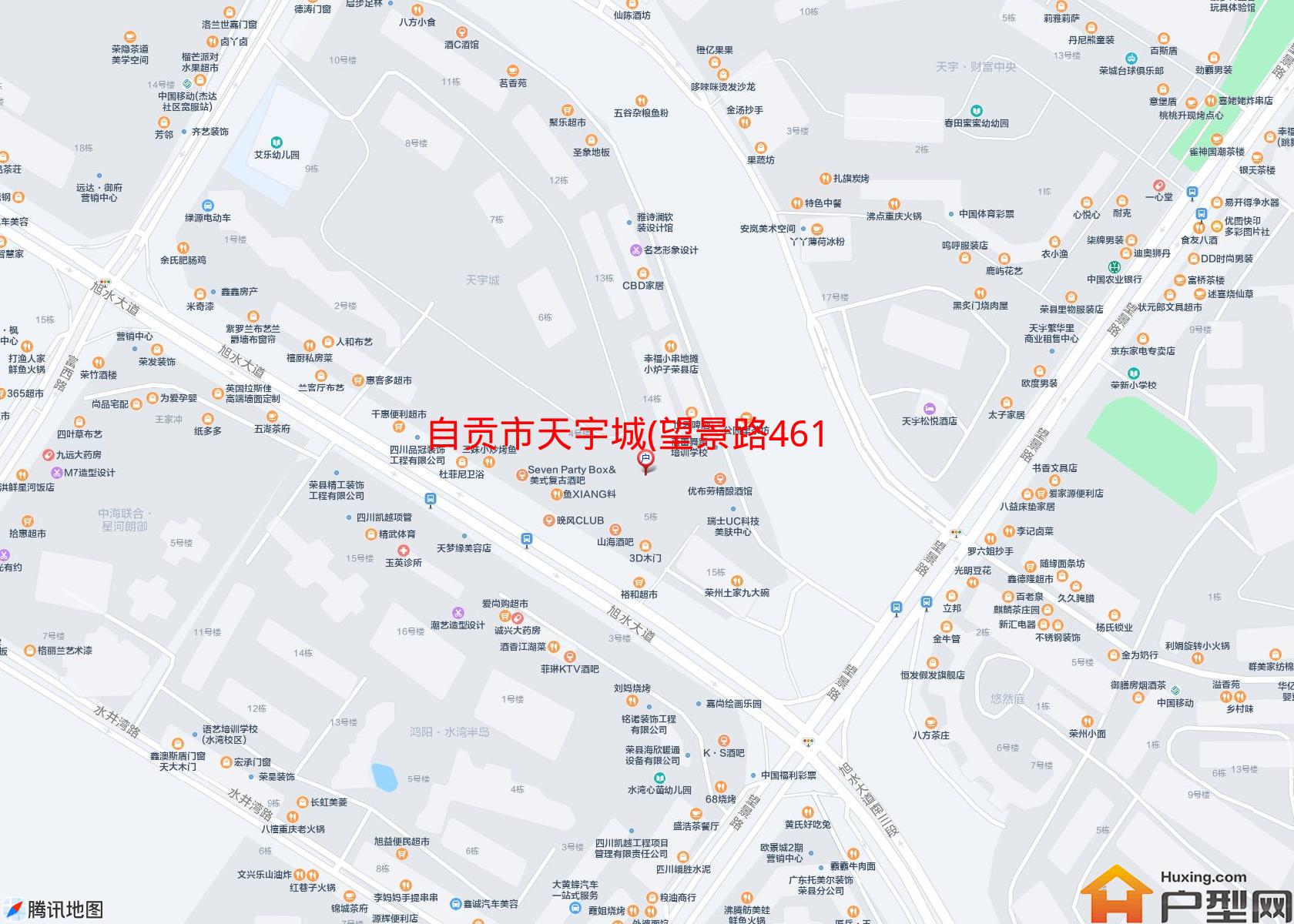 天宇城(望景路461号)小区 - 户型网