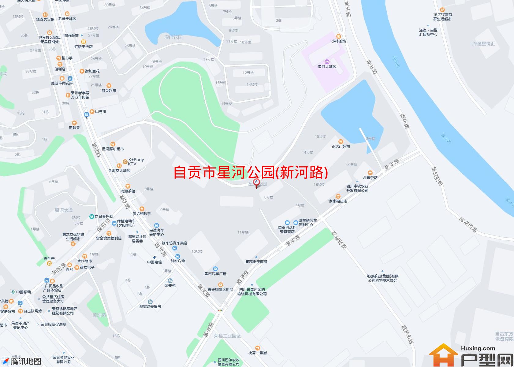 星河公园(新河路)小区 - 户型网
