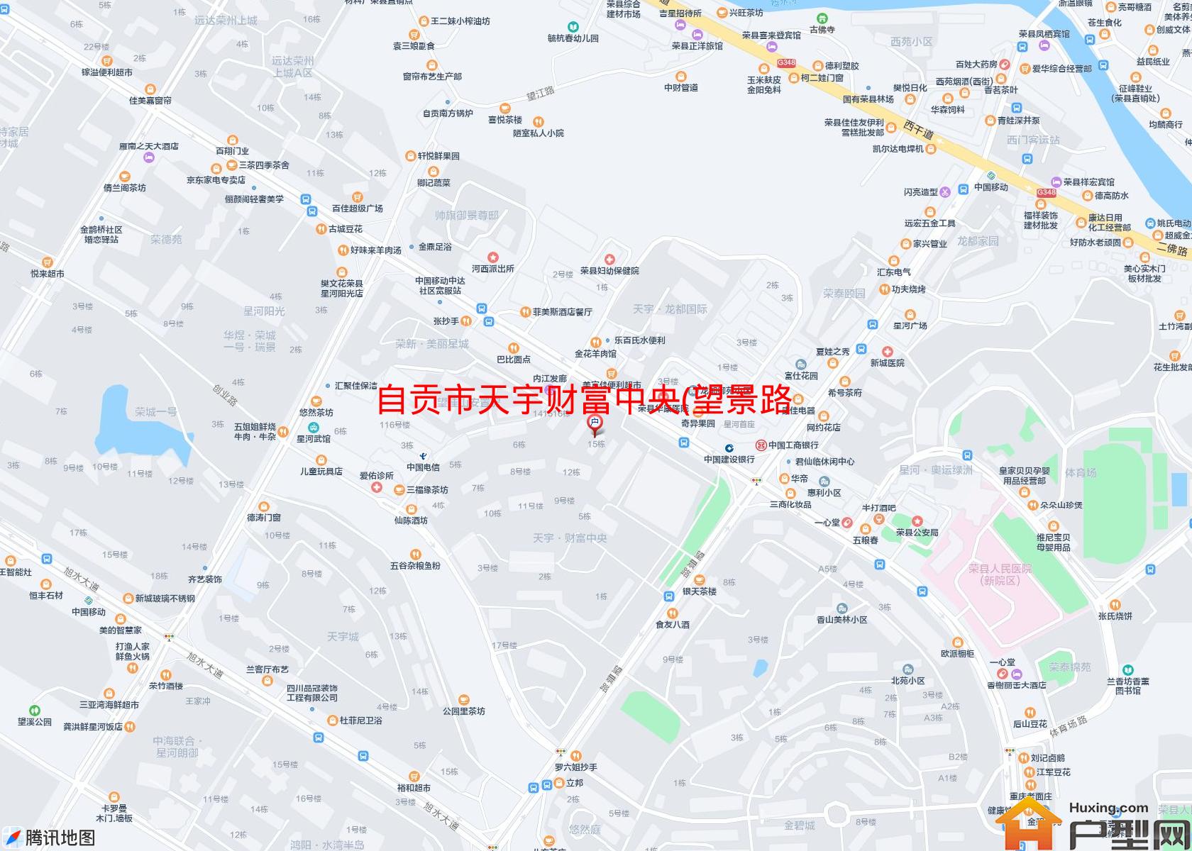 天宇财富中央(望景路307号)小区 - 户型网