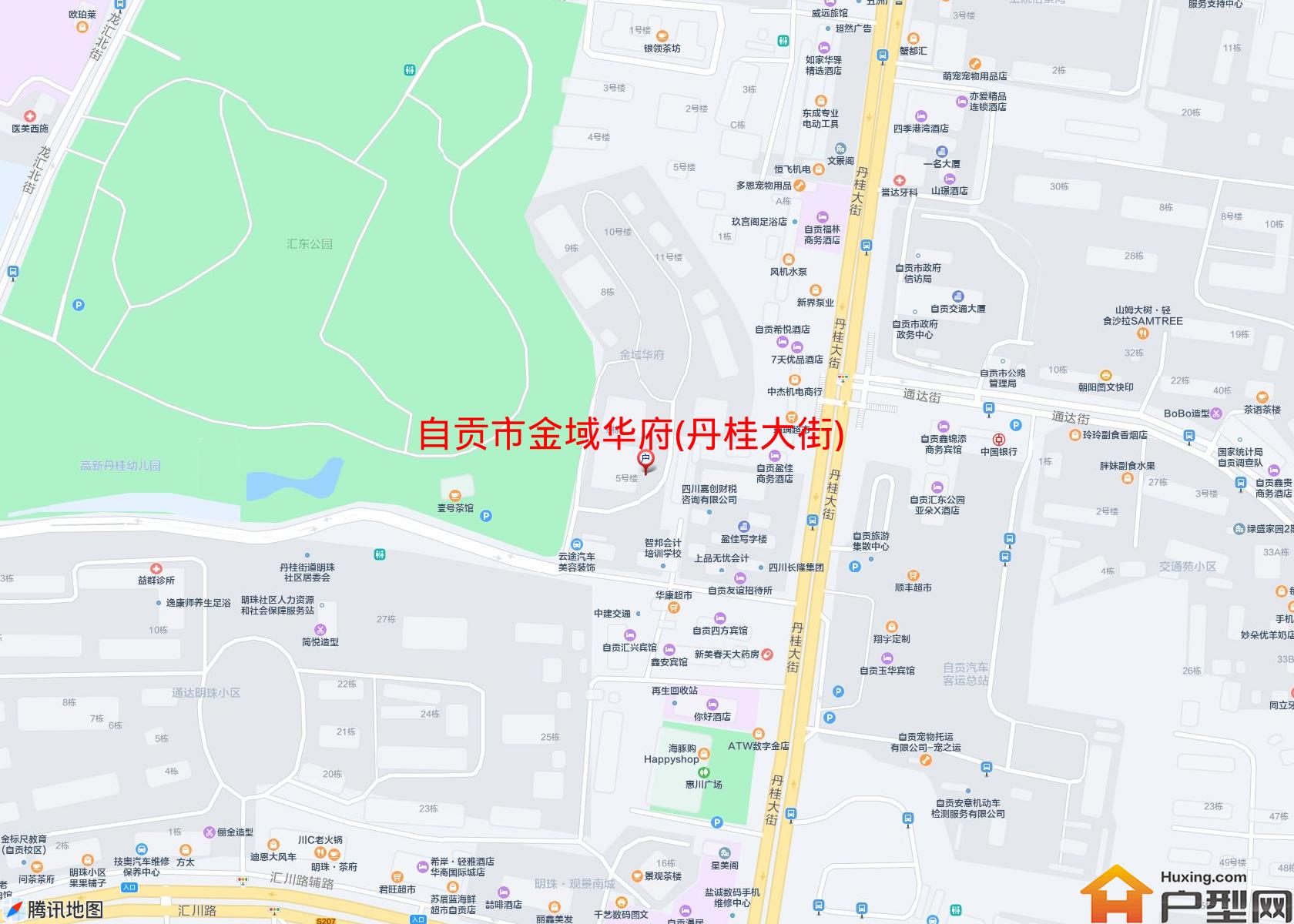 金域华府(丹桂大街)小区 - 户型网