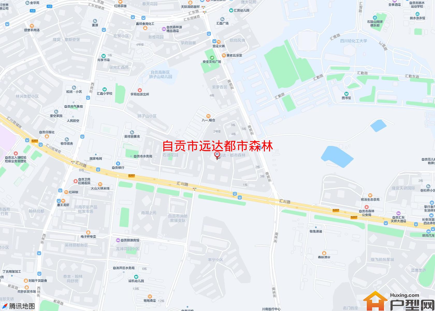 远达都市森林小区 - 户型网