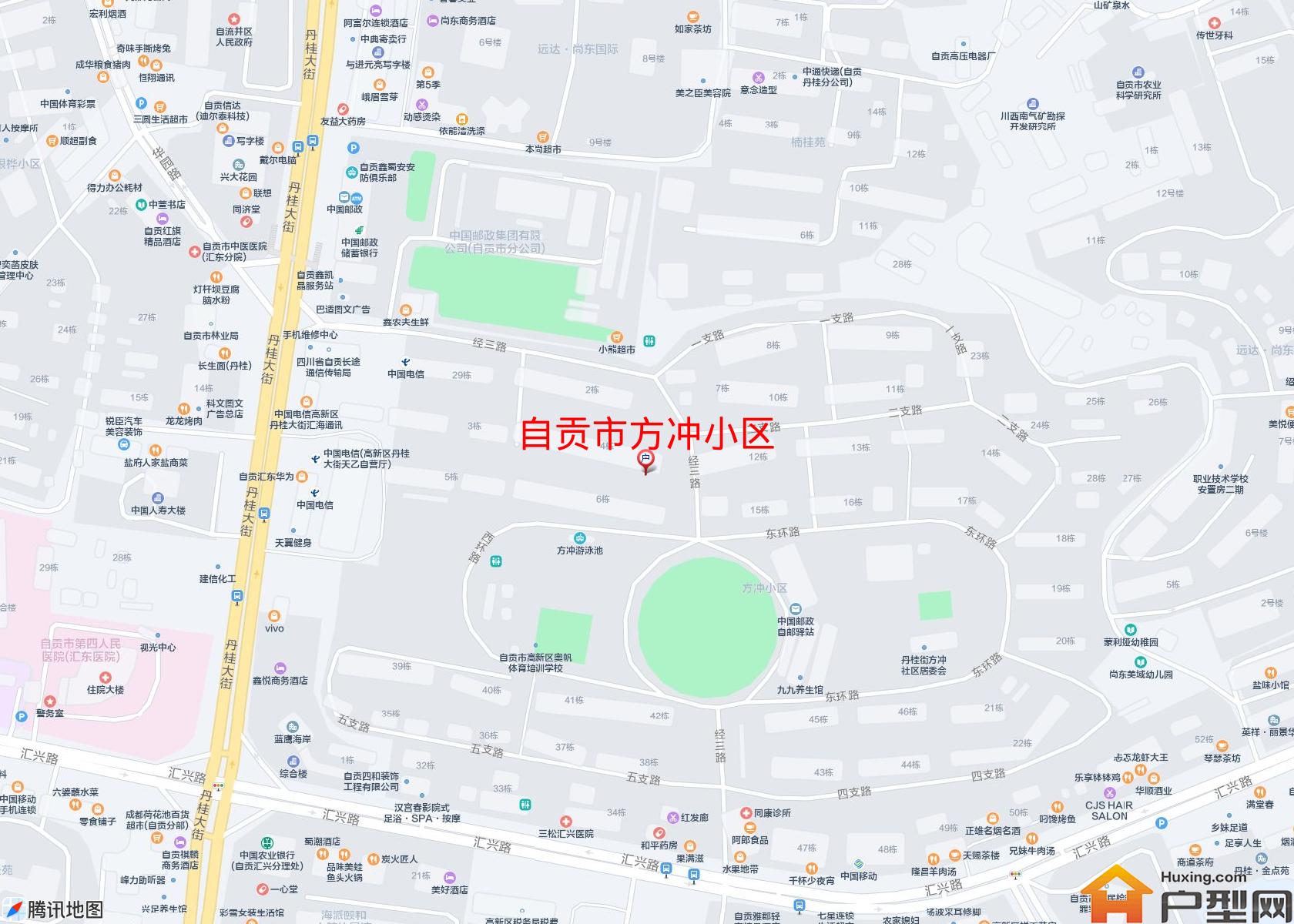 方冲小区小区 - 户型网