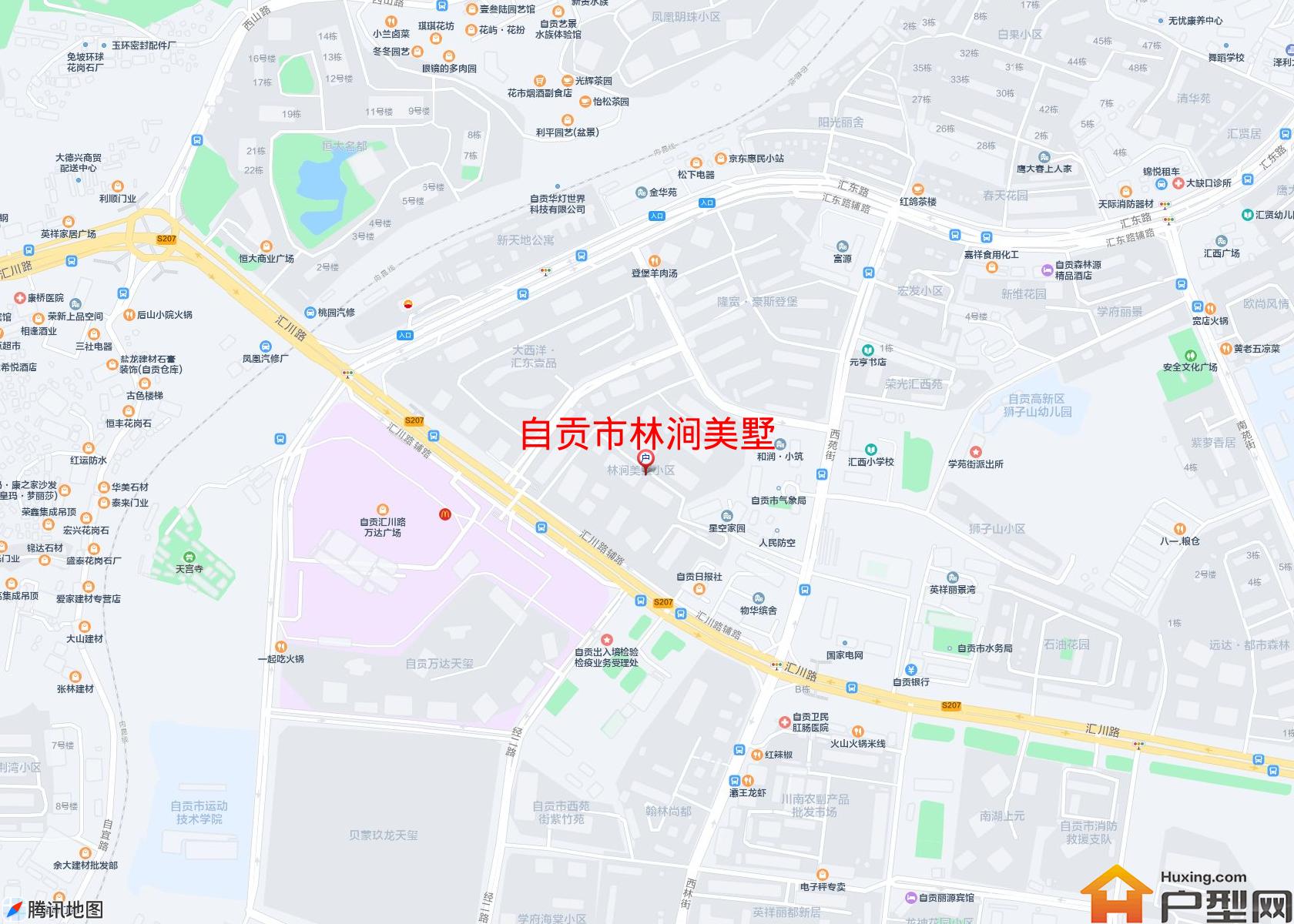 林涧美墅小区 - 户型网