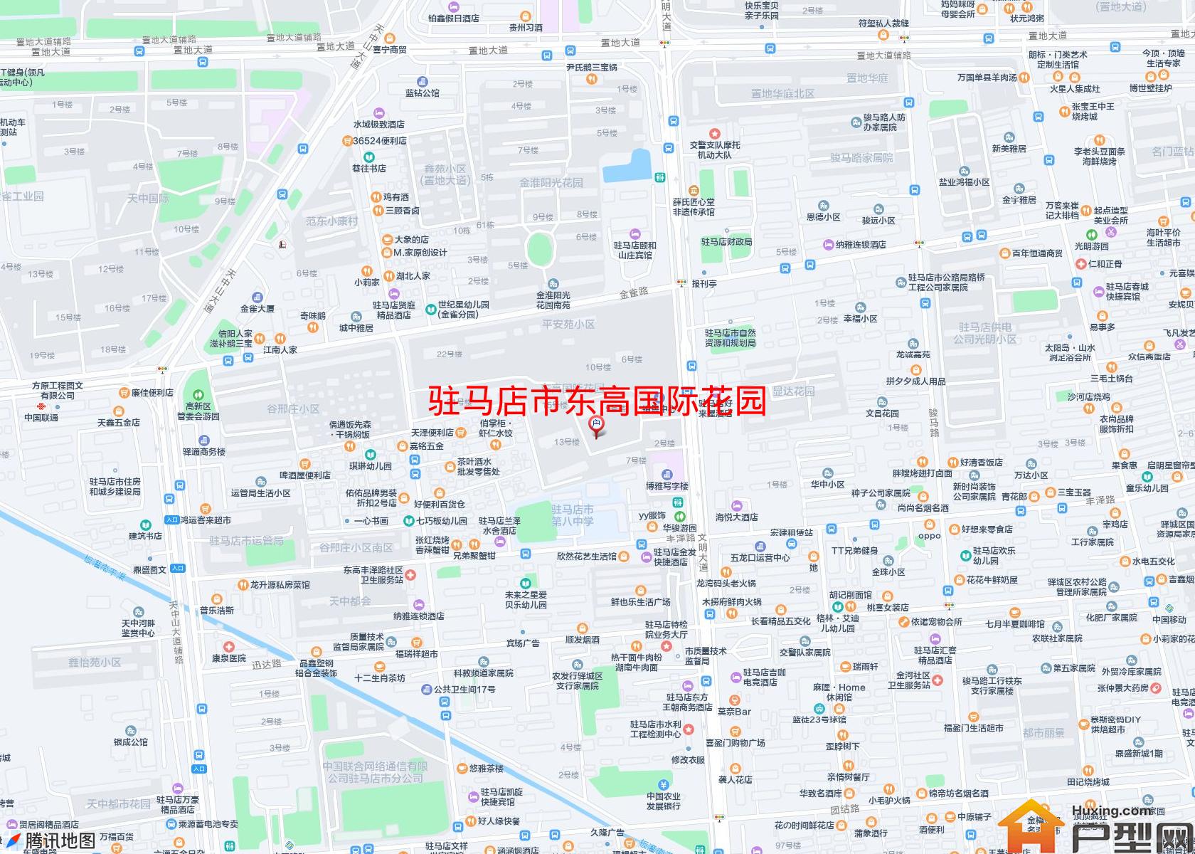 东高国际花园小区 - 户型网