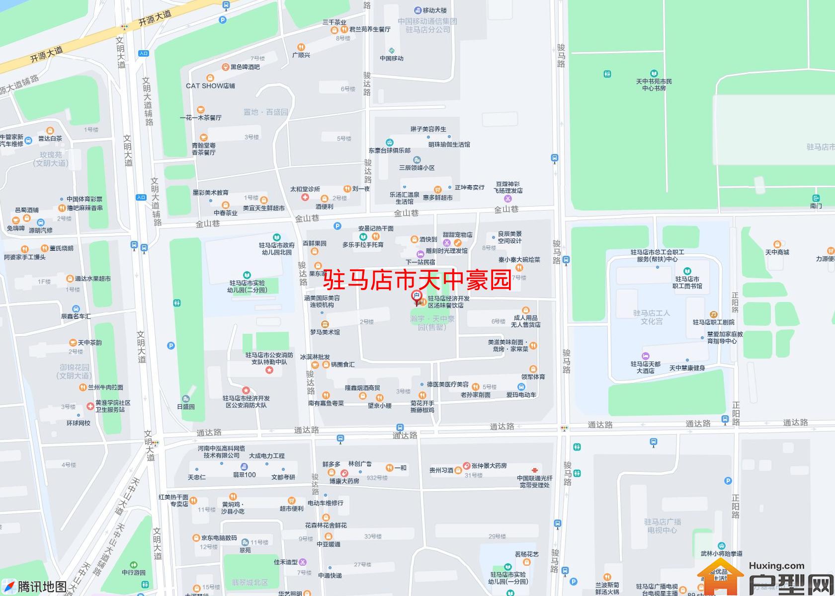 天中豪园小区 - 户型网