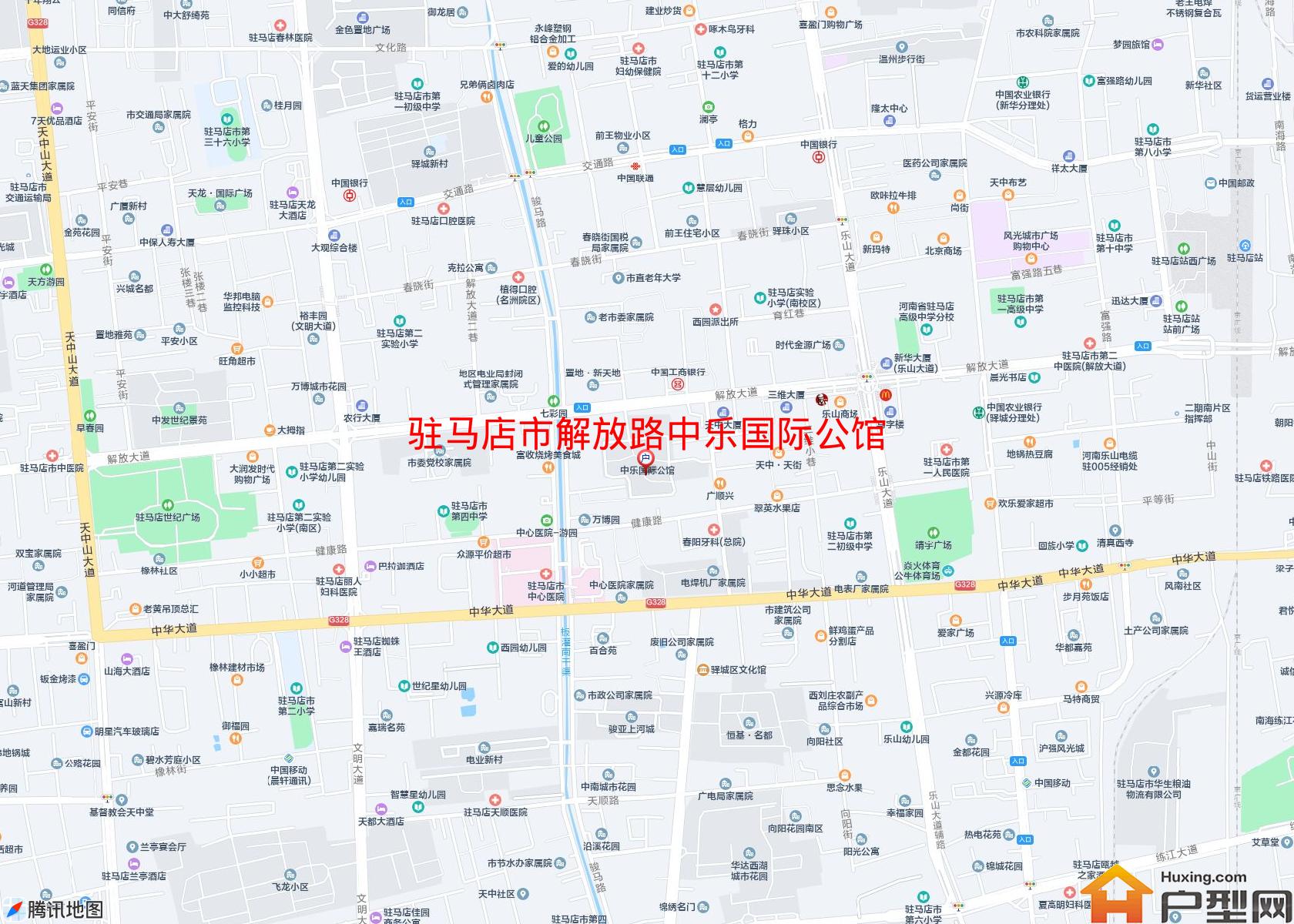 解放路中乐国际公馆小区 - 户型网