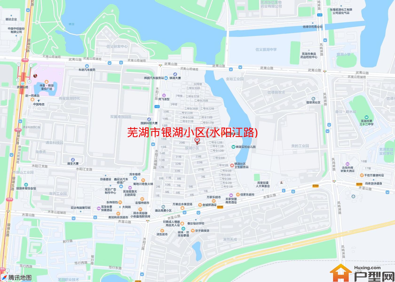 银湖小区(水阳江路)小区 - 户型网