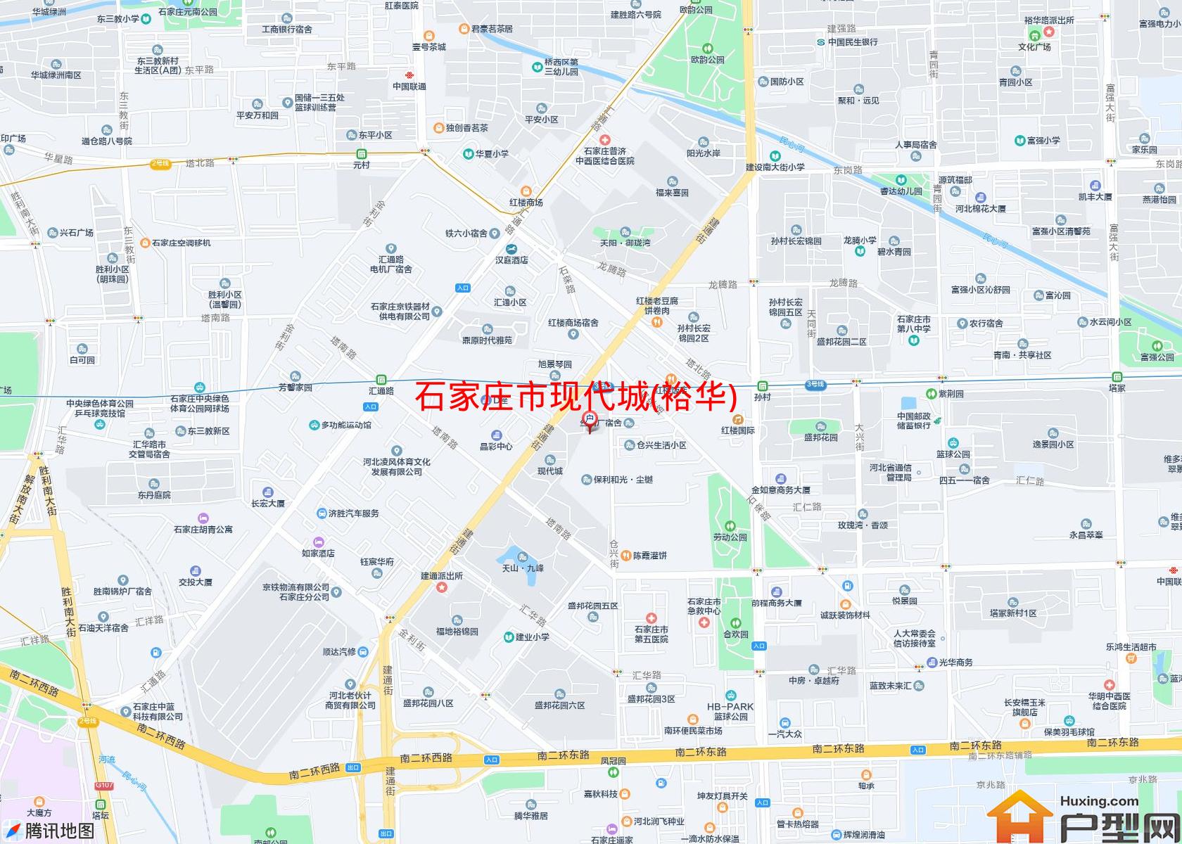 现代城(裕华)小区 - 户型网