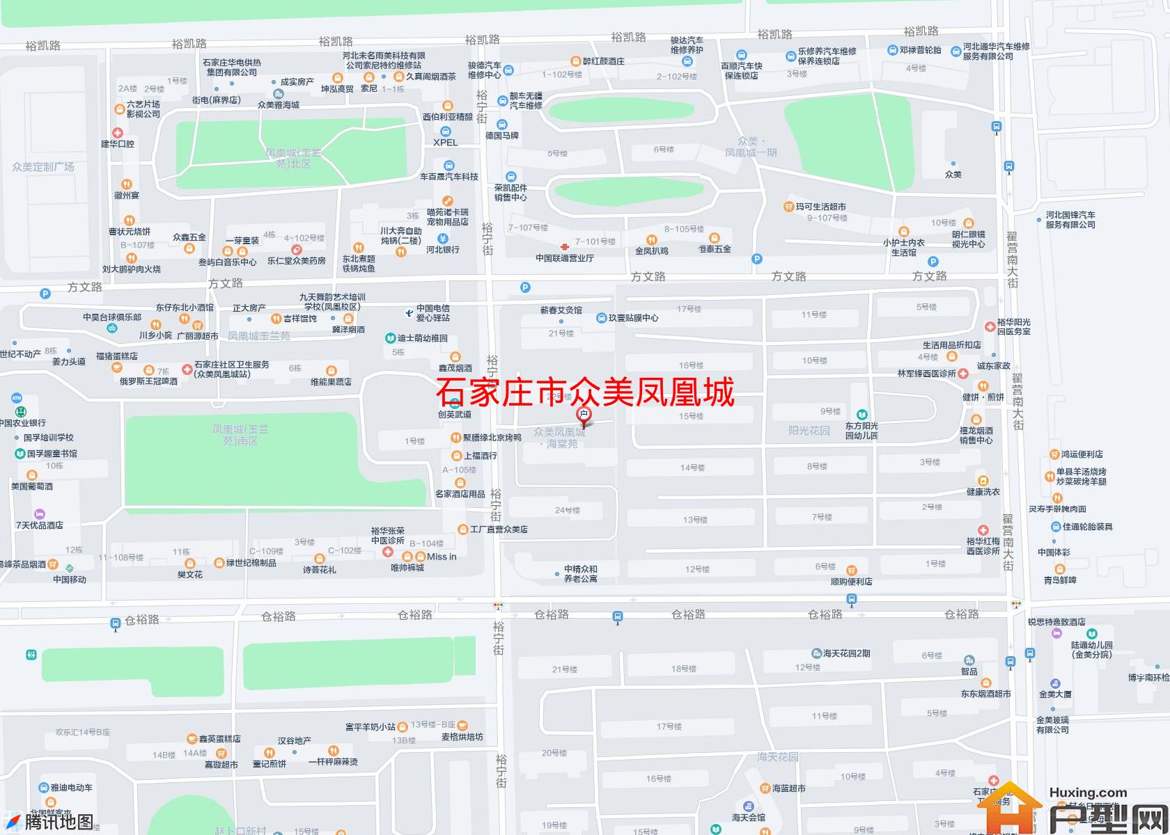众美凤凰城小区 - 户型网
