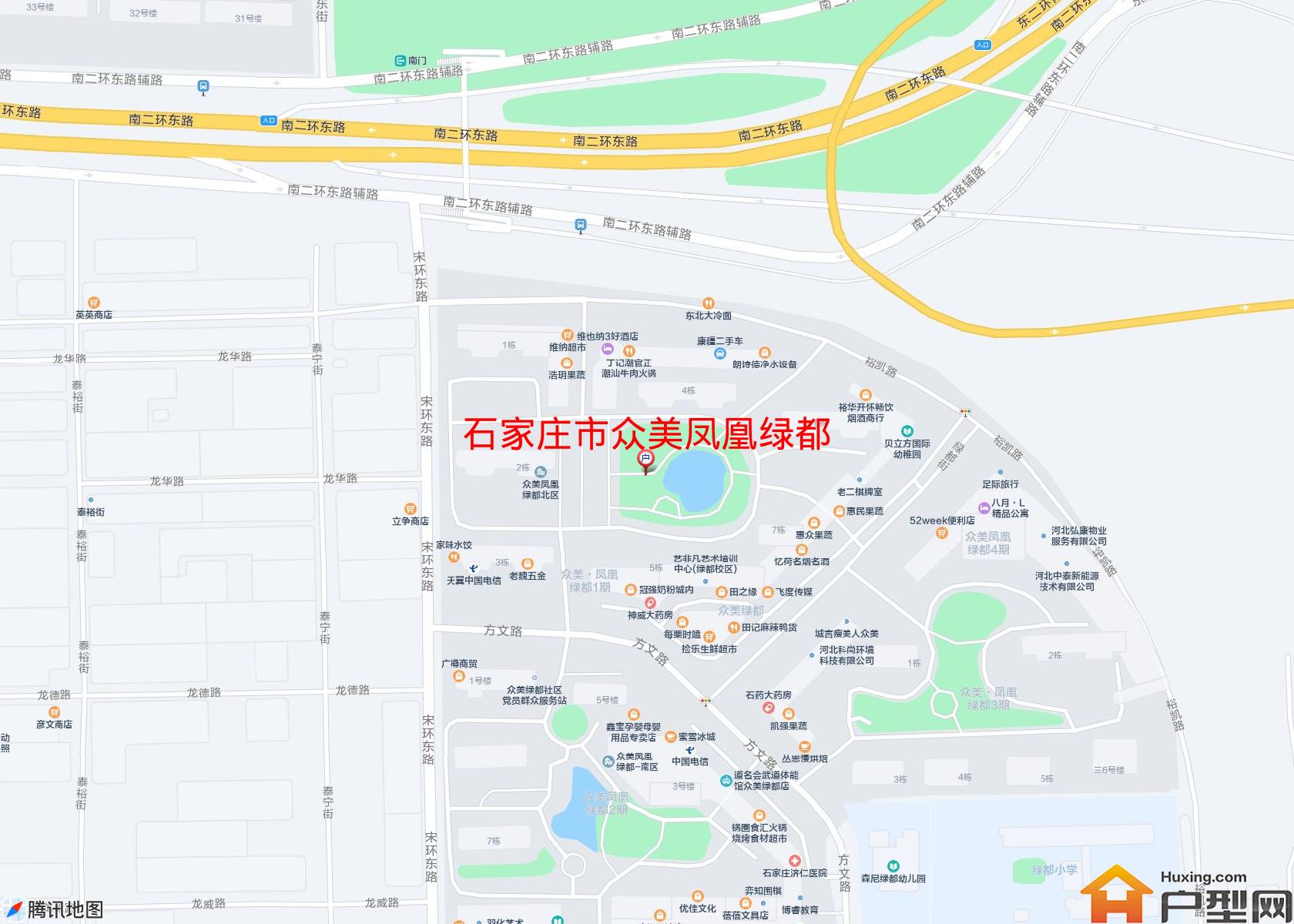 众美凤凰绿都小区 - 户型网